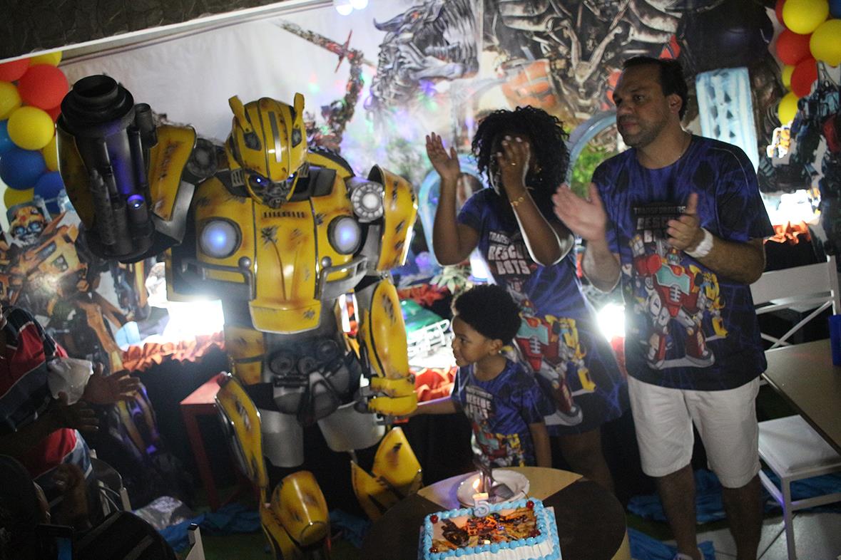 Transformers Personagens vivos para festas