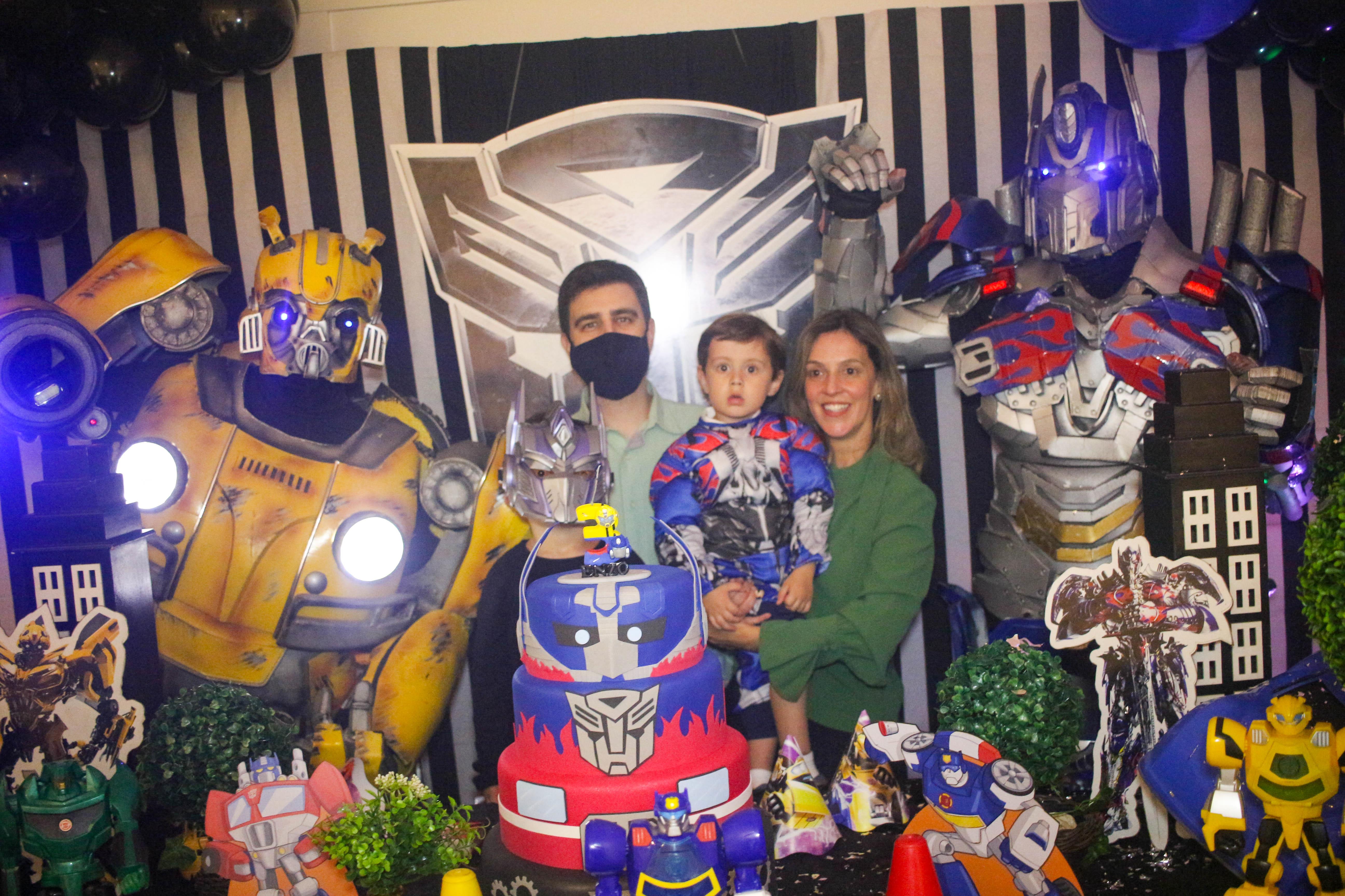 Optimus Prime Personagem Vivo - Blitz Cosplay