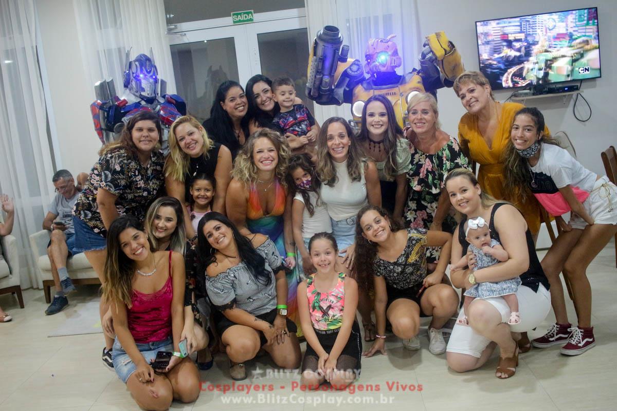 Transformers Personagem Vivo Para Festas e Eventos 
