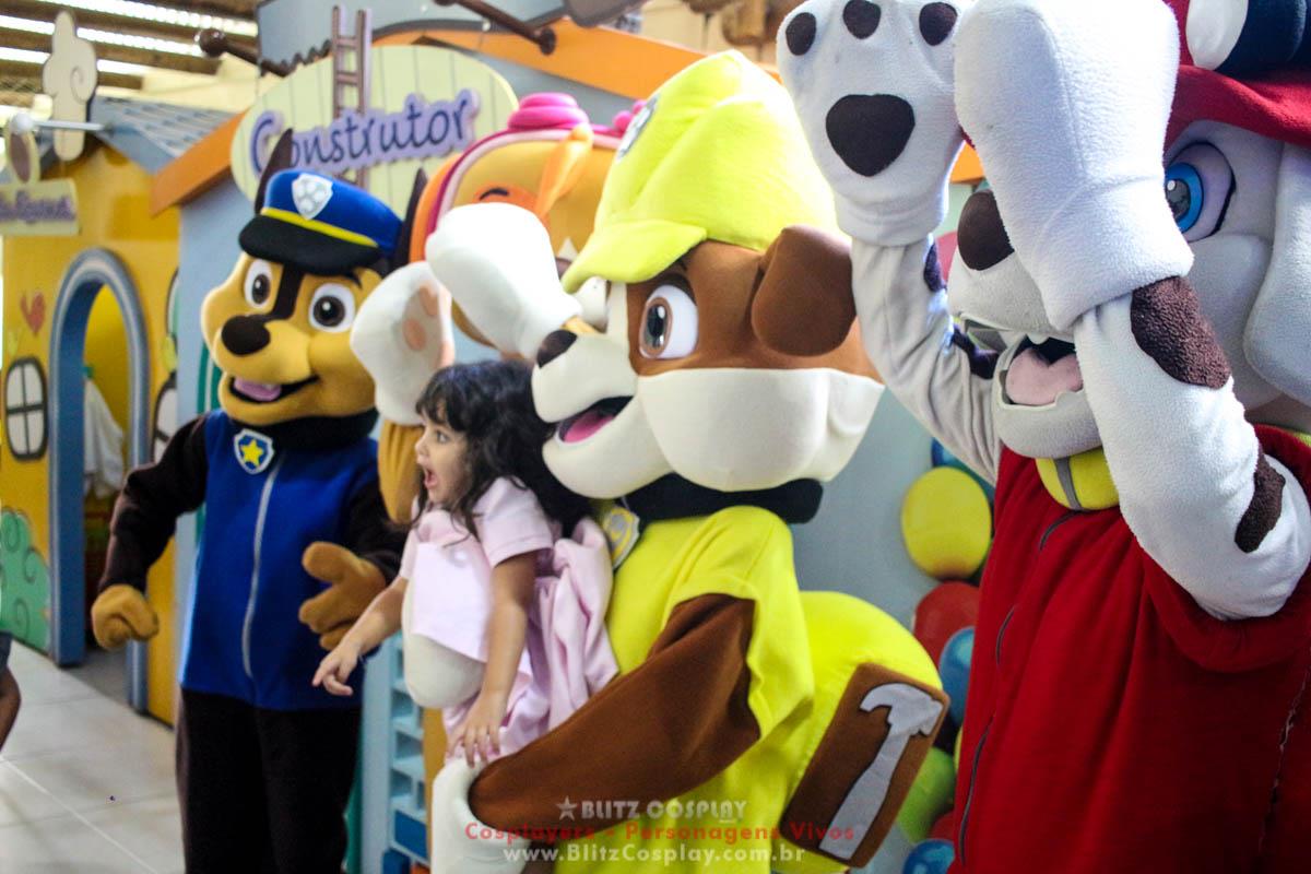 Patrulha Canina Personagens Vivos Para Festas.