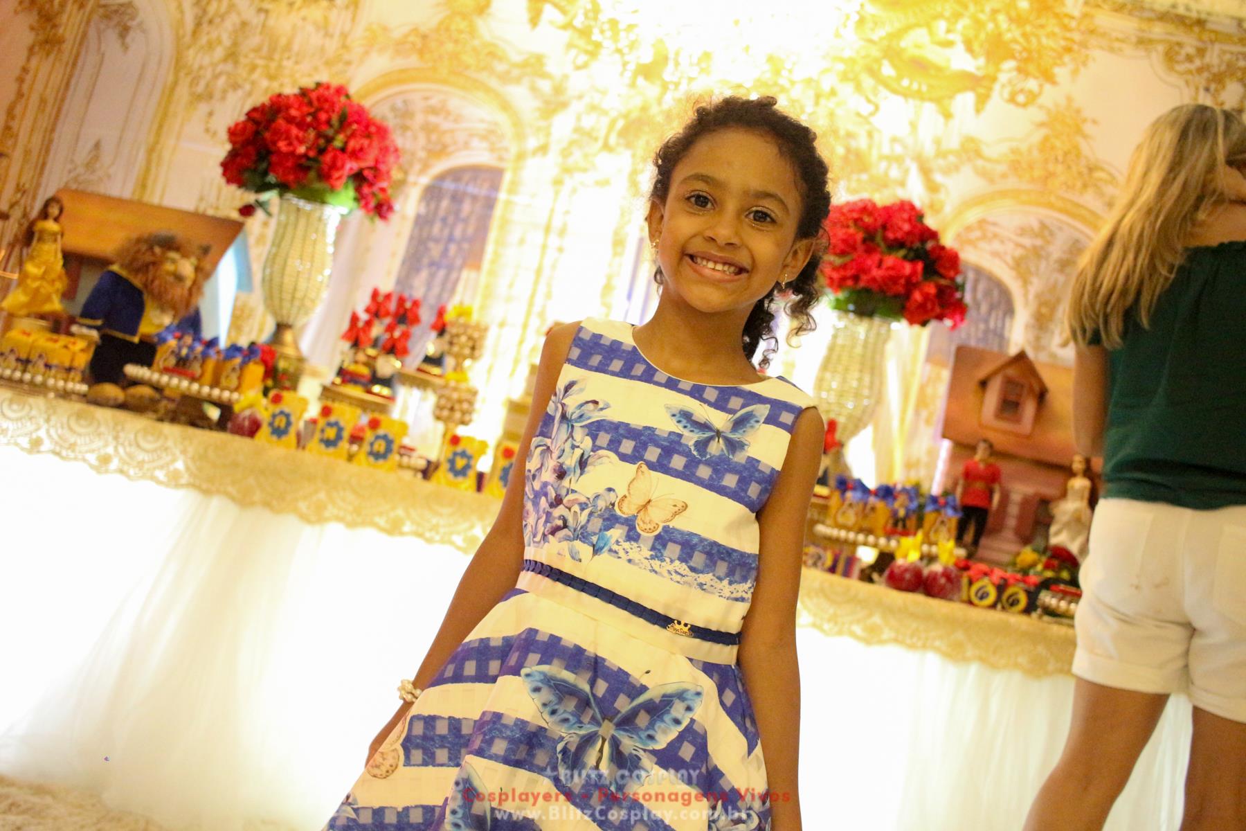 A bela e a Fera Personagens vivos festas