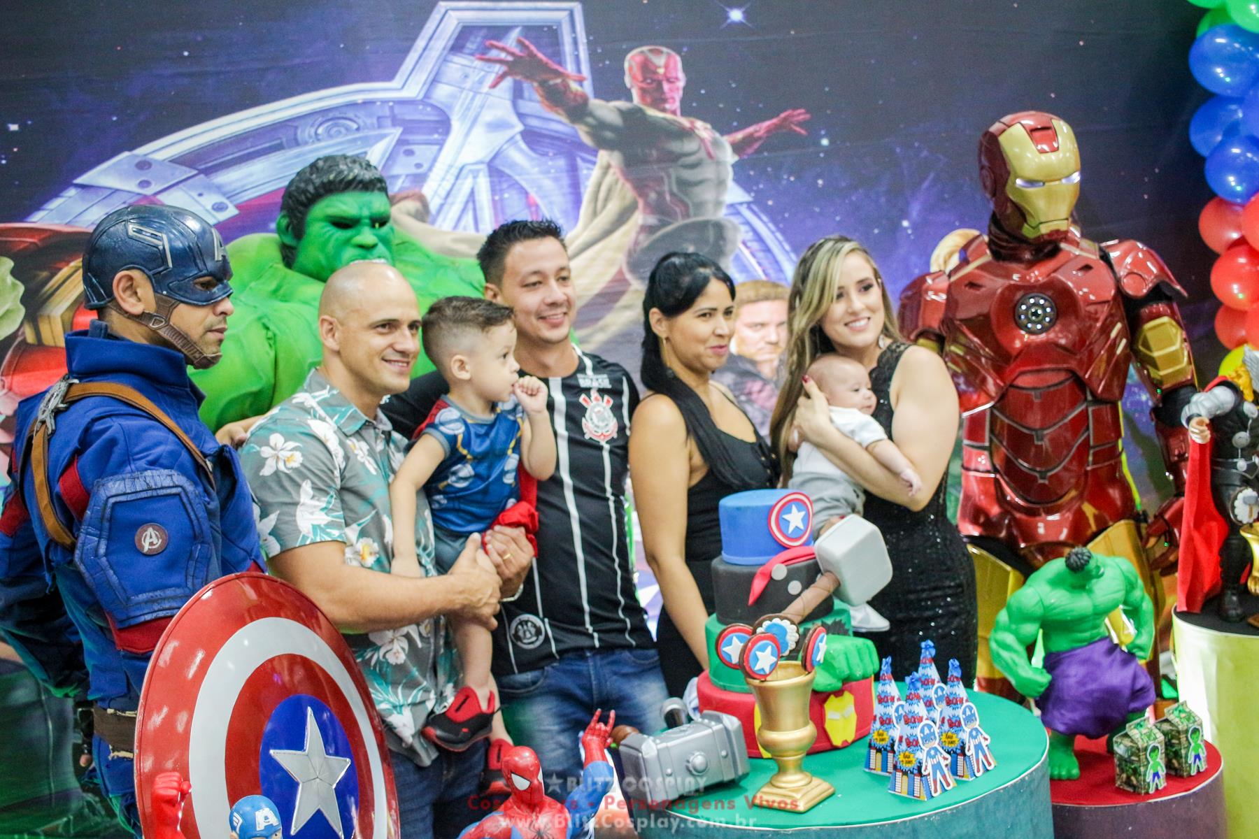 Hulk Personagem vivo para festas e eventos