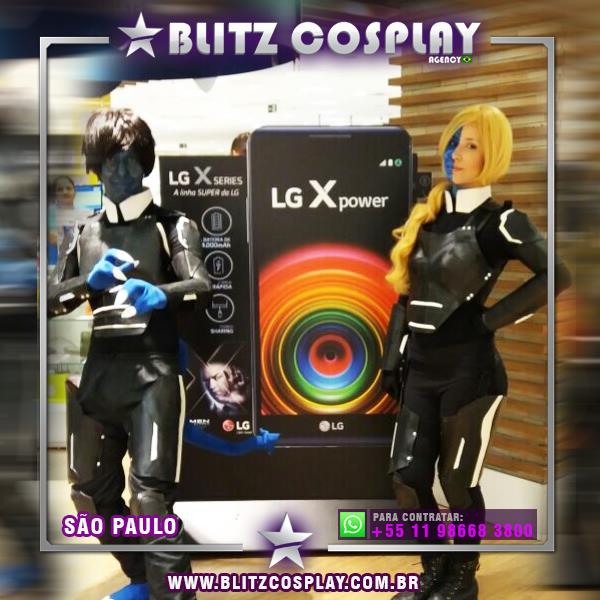 X MEN personagens vivos para eventos