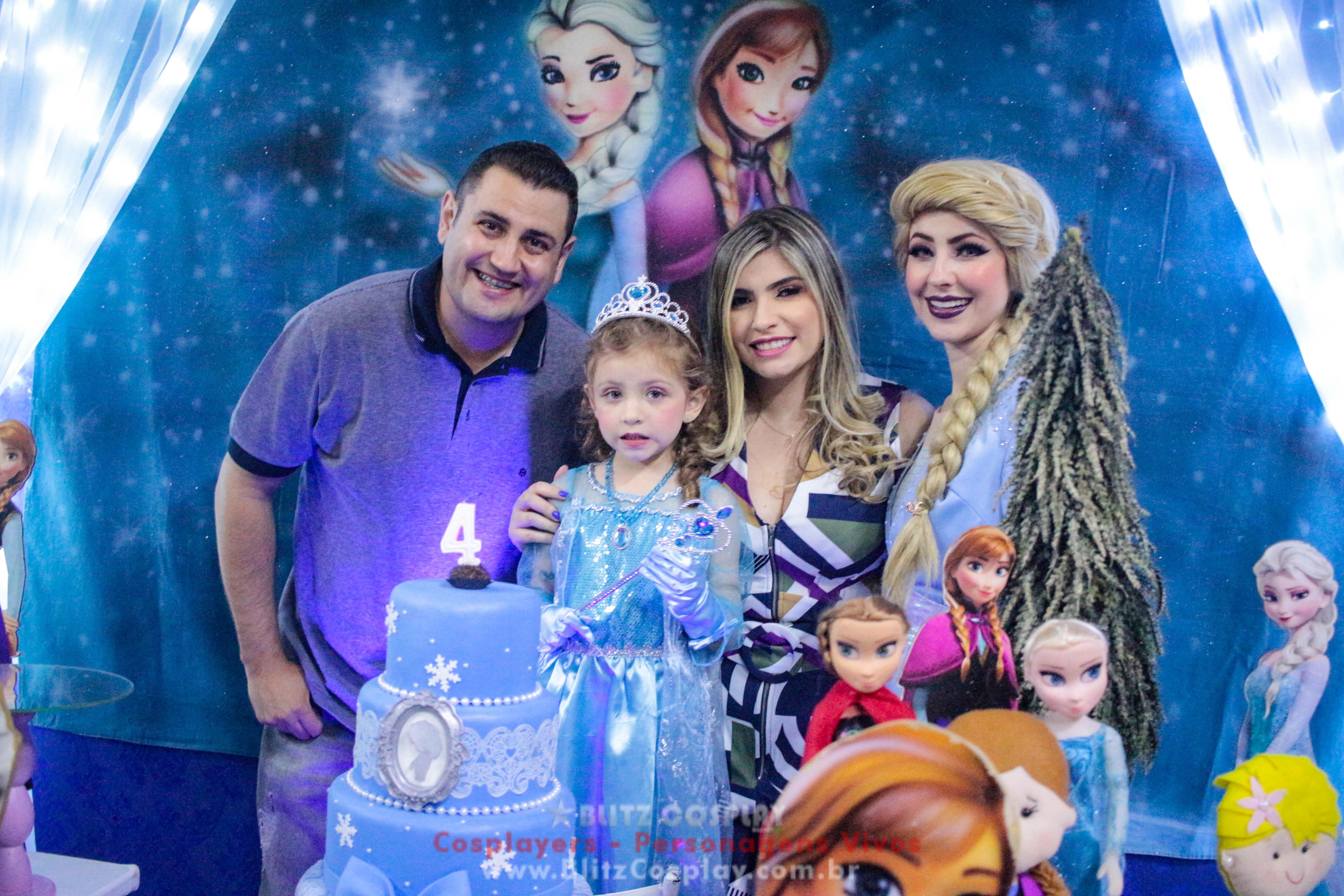 Elsa Personagem Vivo Para Festas e Eventos.