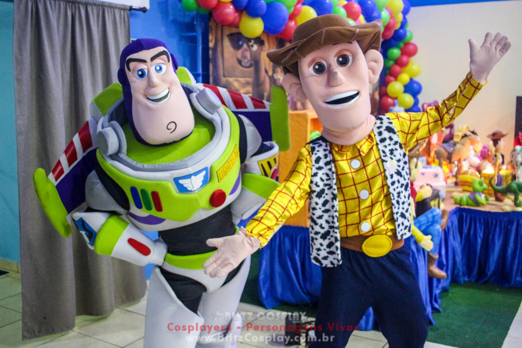 Toy Story Personagens Vivos Para Festas.