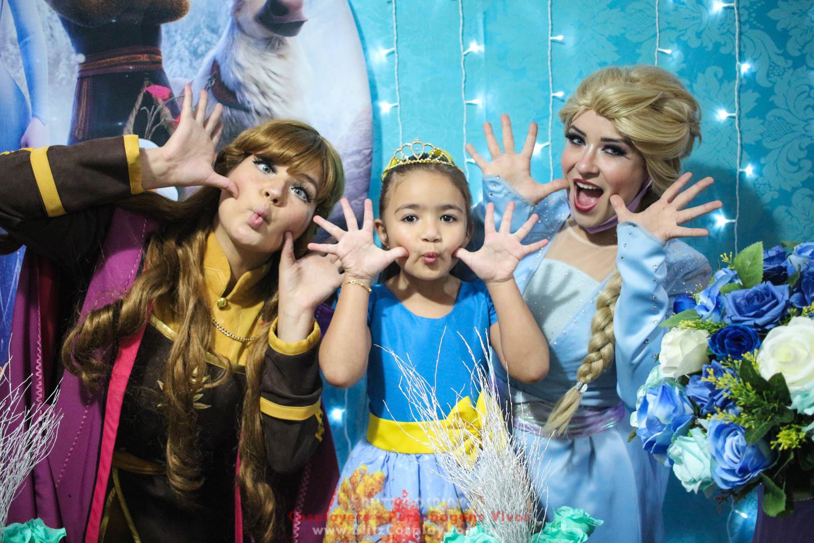 Frozen Personagens Vivos para Festas e Eventos.