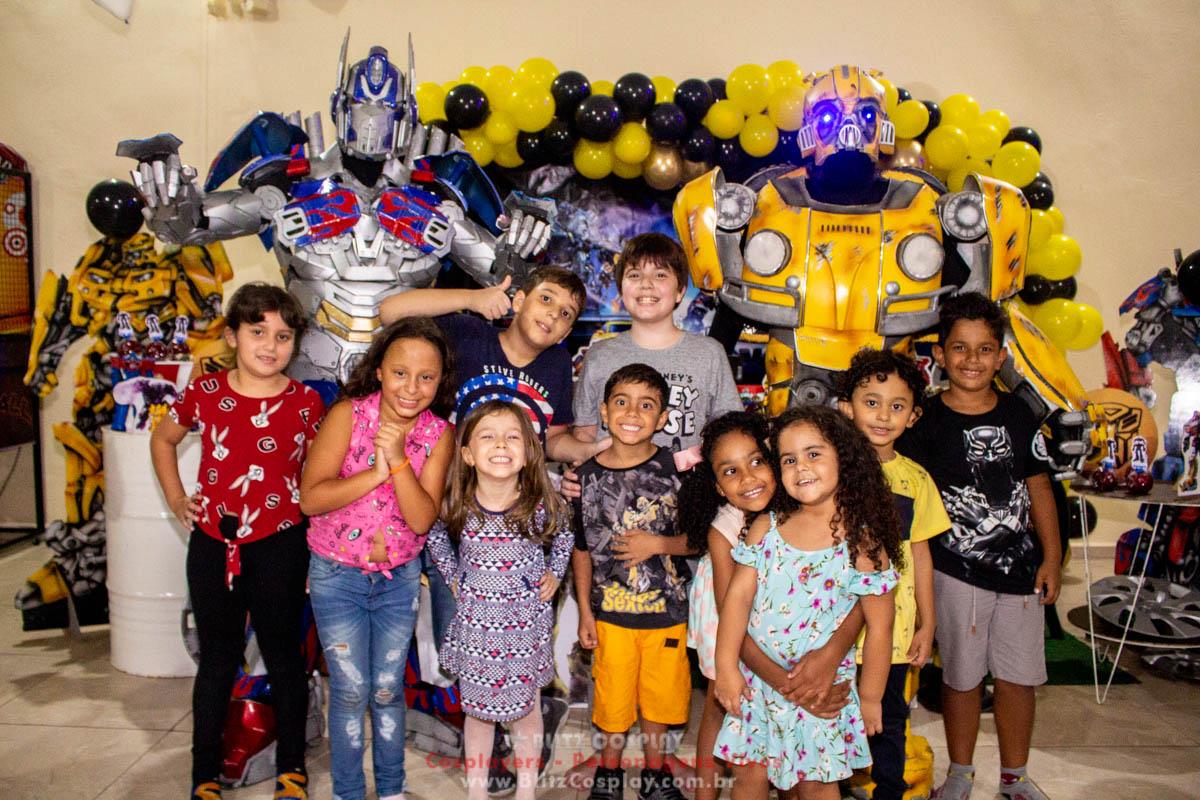 Transformers Personagens Vivos Para Festas.