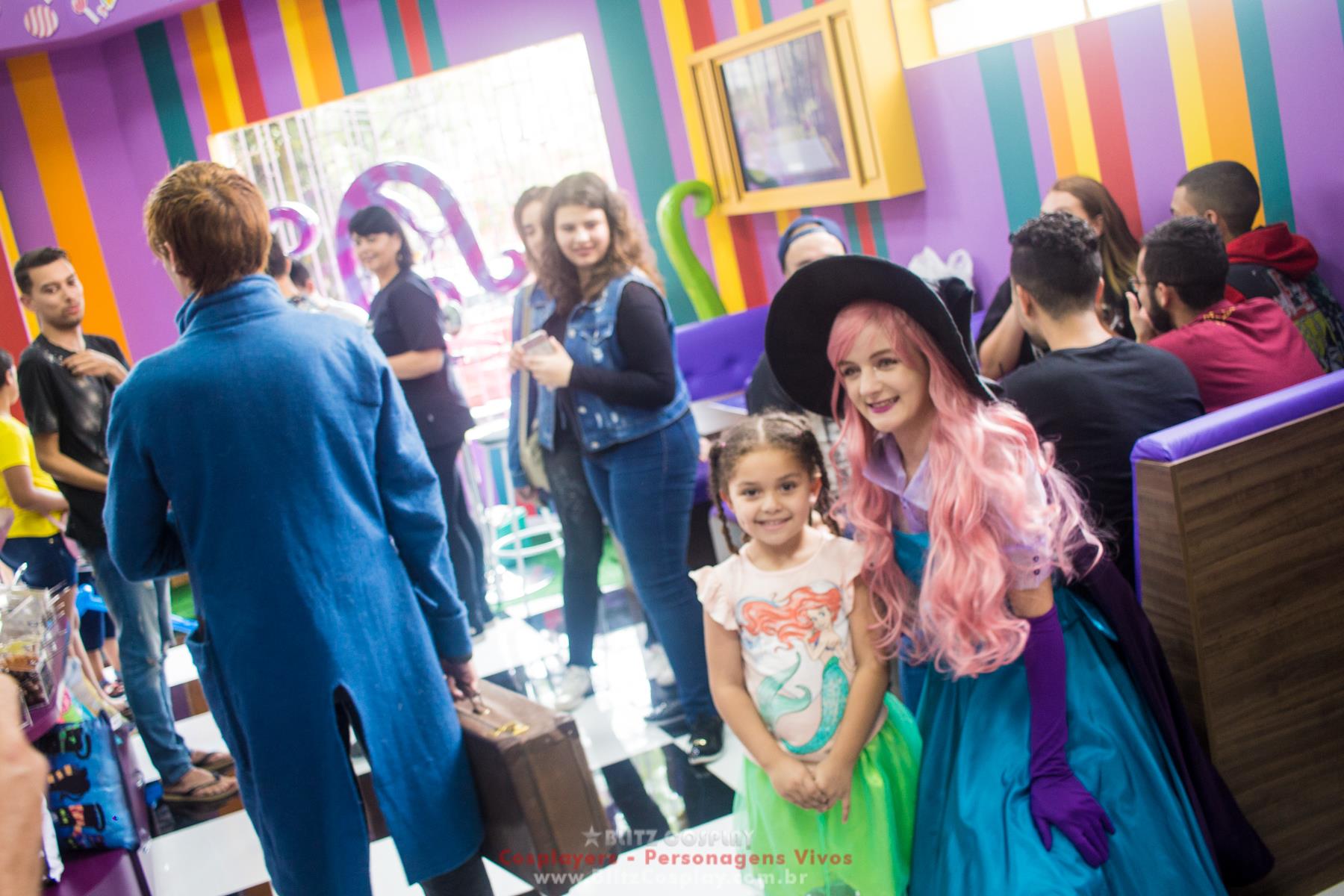 Newt Scamander personagem vivo para eventos