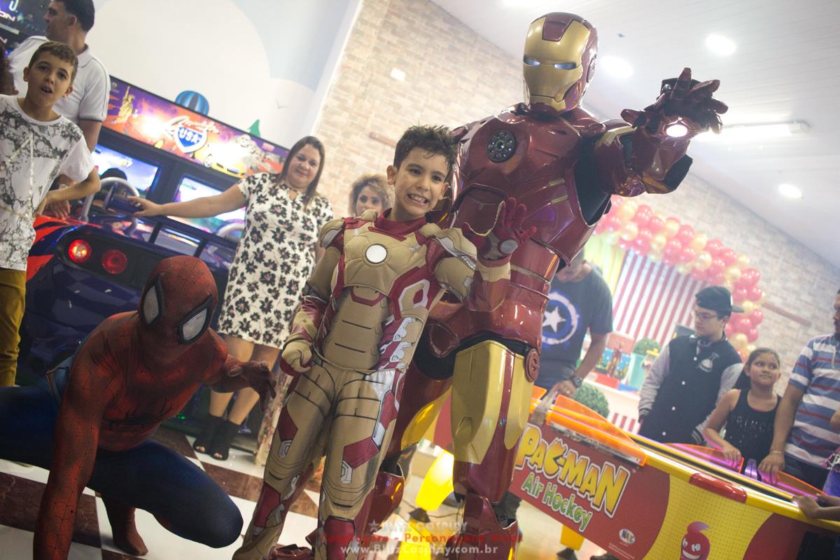 Homem Aranha Personagem vivo