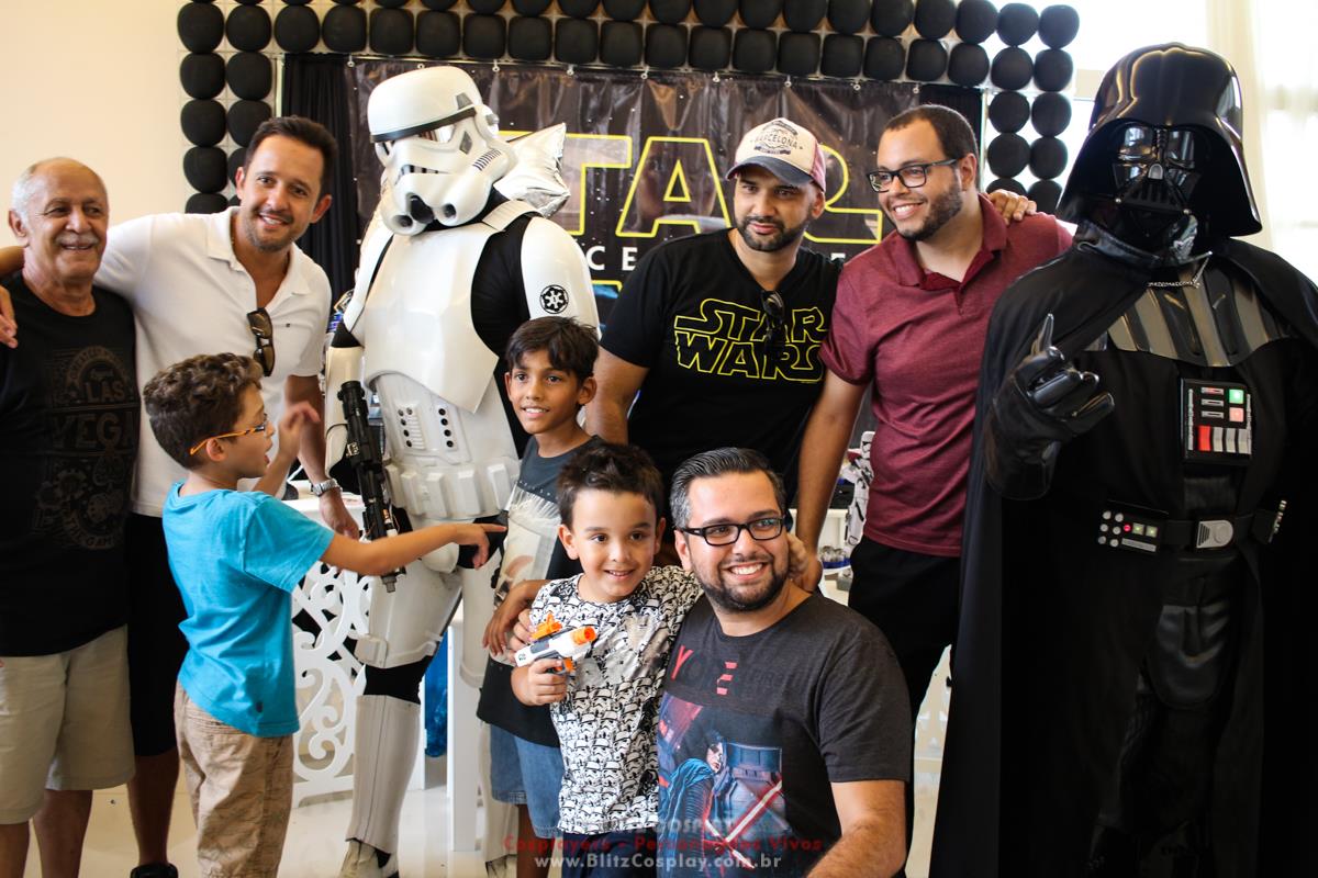 Star Wars Personagens vivos para festas