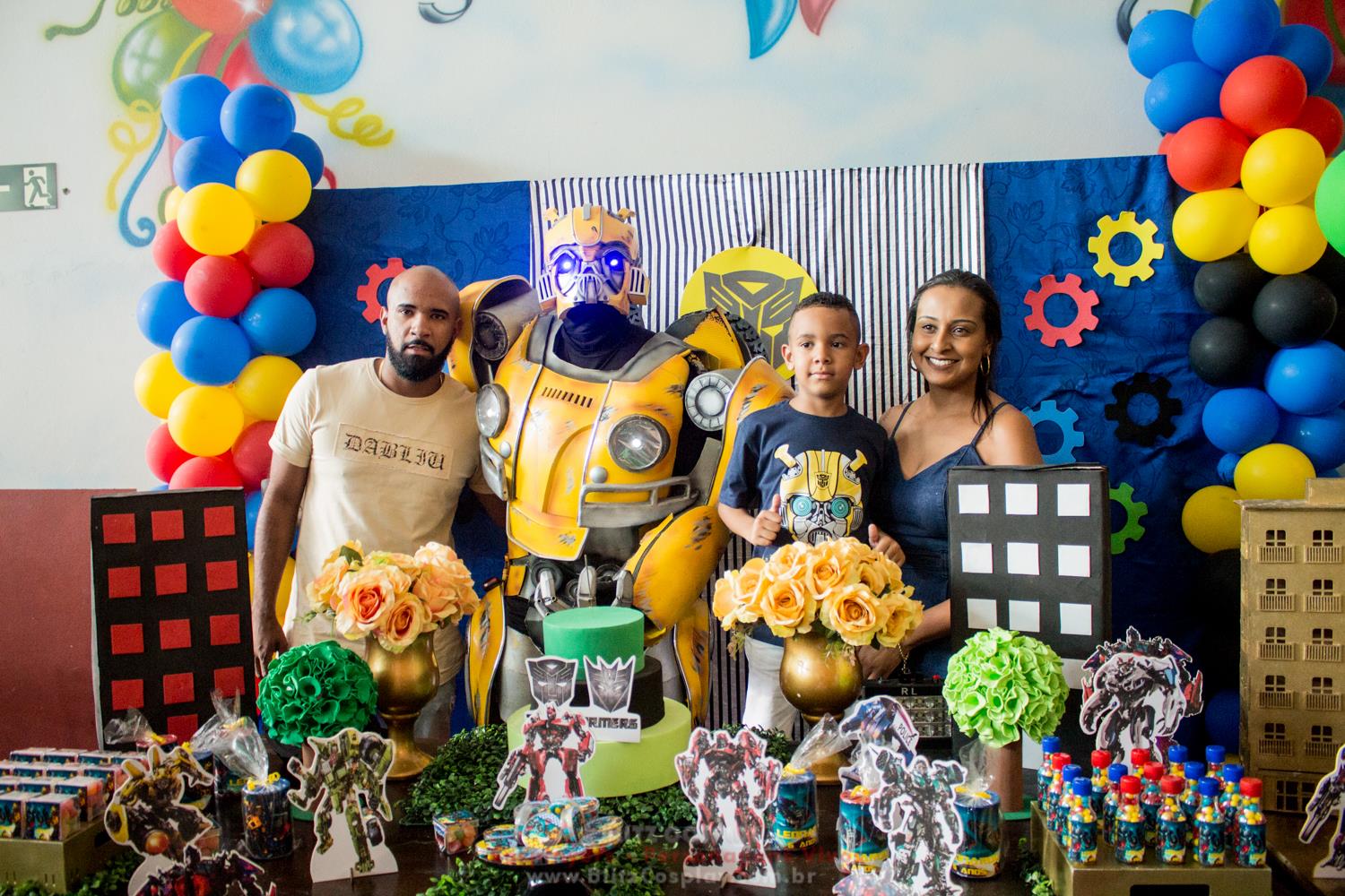 Bumblebee Personagem Vivo Para Festas.