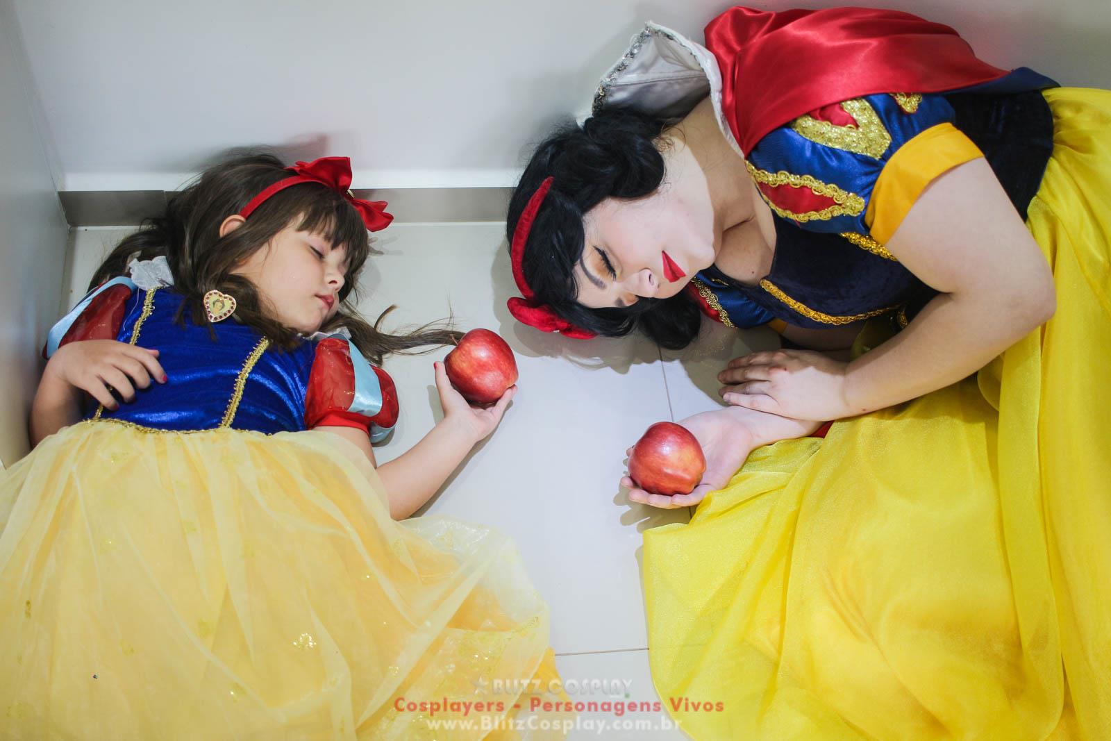 Branca de Neve Personagem Vivo Para Eventos e Festas.