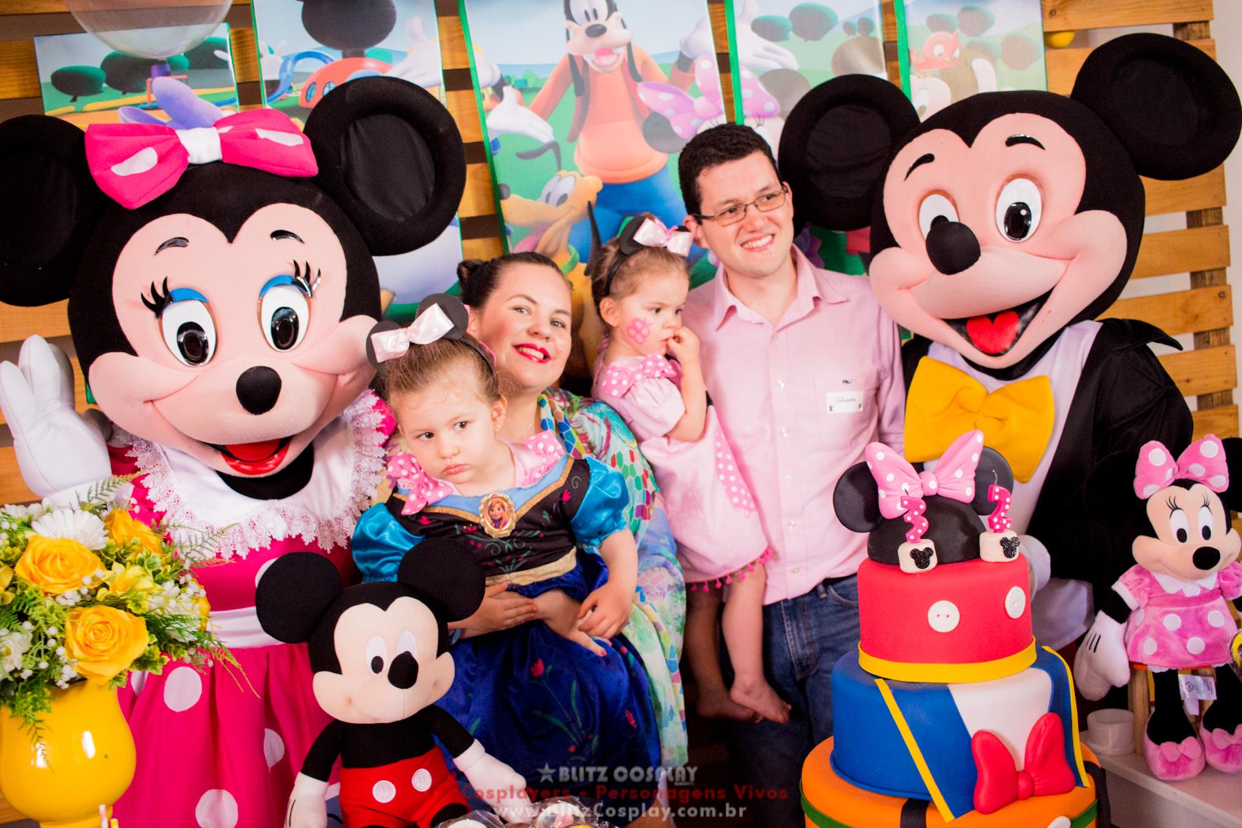 Mickey Personagens vivos para festas