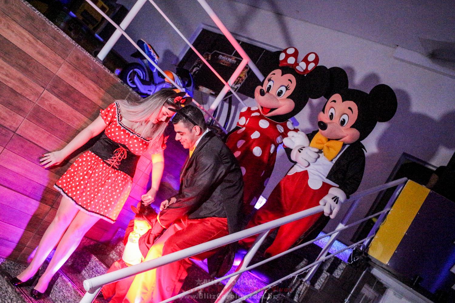 Mickey Personagem Vivo Para Festas.