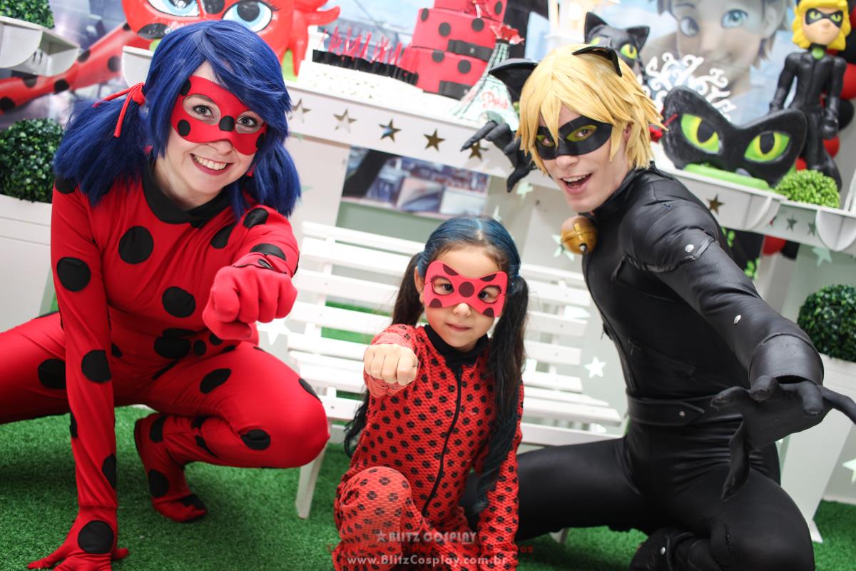 Personagens Vivos Ladybug Para Aniversários