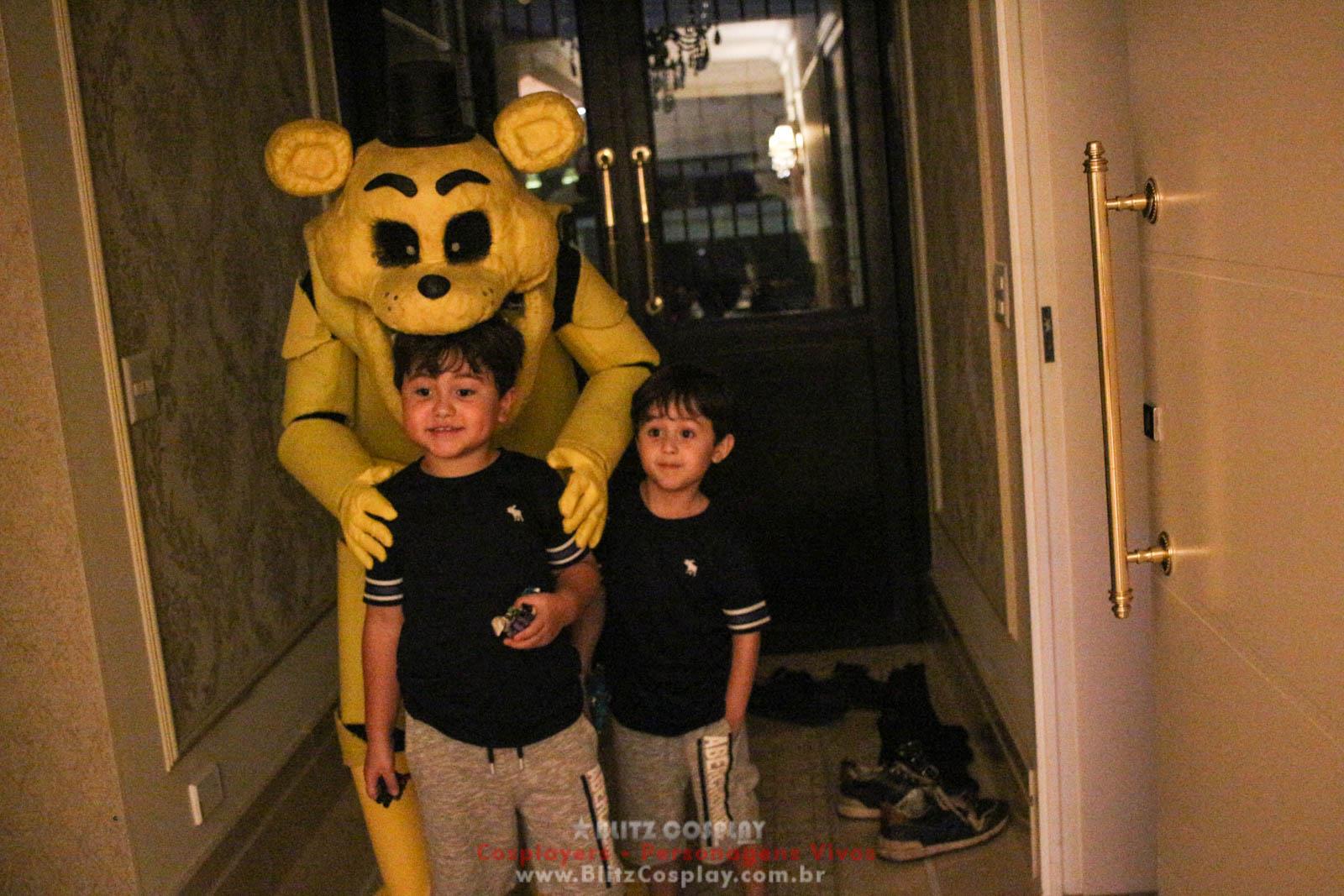 Freddy Personagem Vivo Para Festas e Eventos.