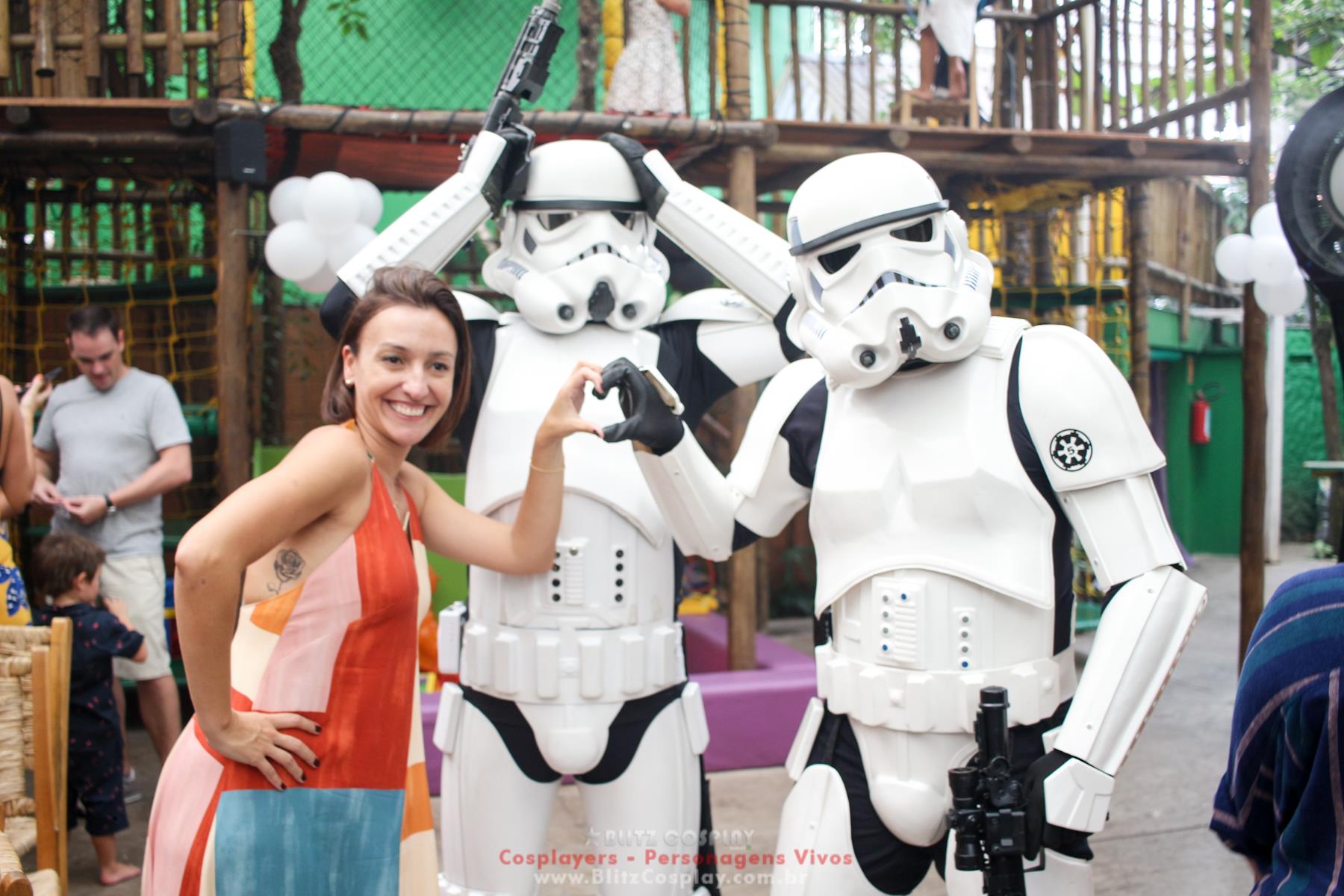 Star Wars Personagens vivos para festas 