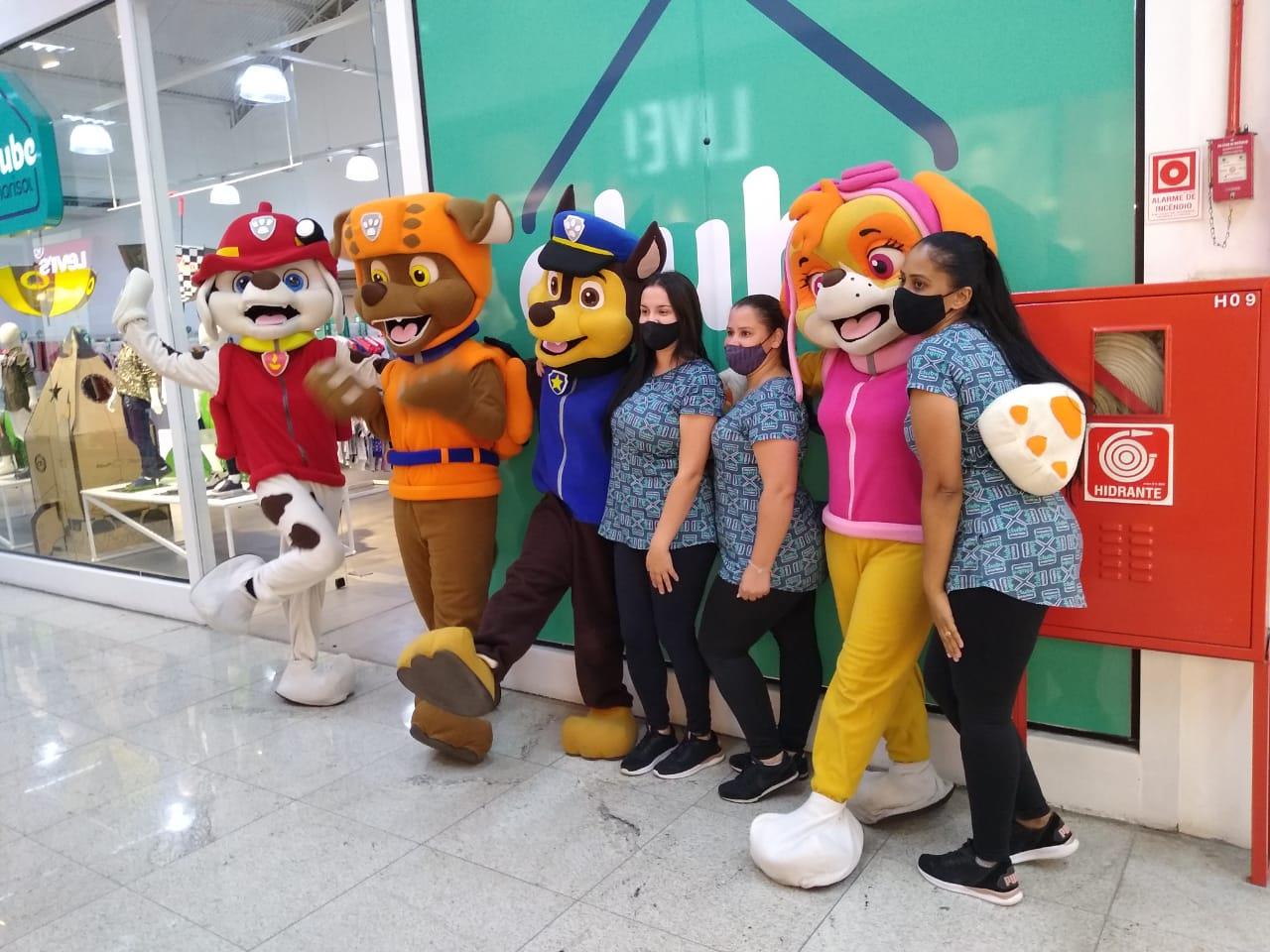 Patrulha Canina Personagens Vivos Para Festas e Eventos.