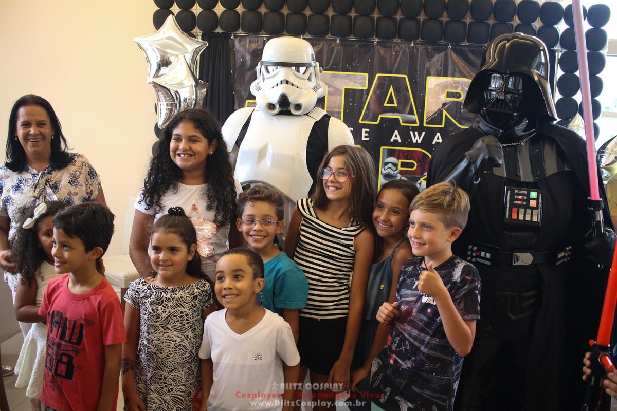 Star Wars Personagens vivos para festas