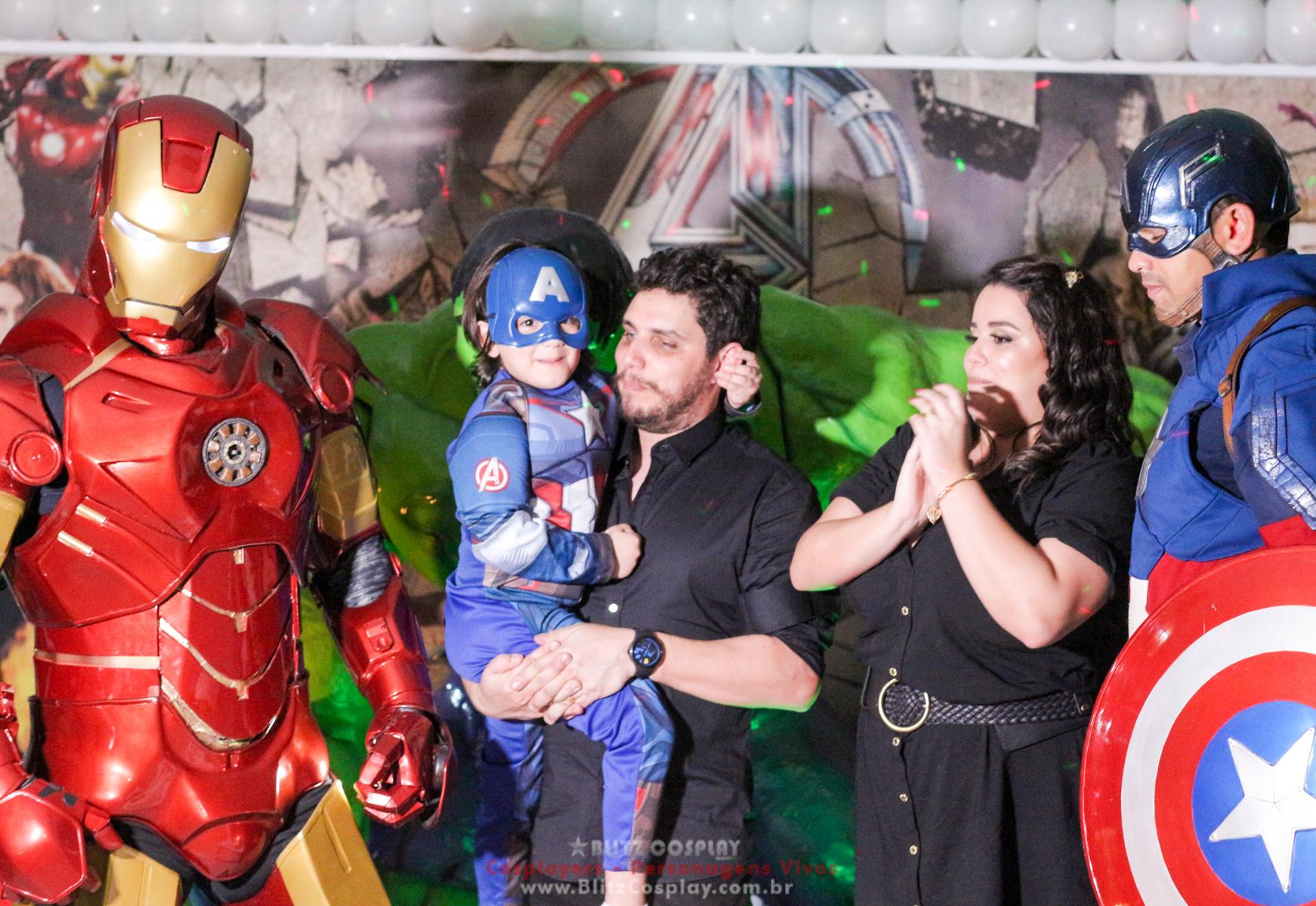 Homem de Ferro Personagens vivos para festa