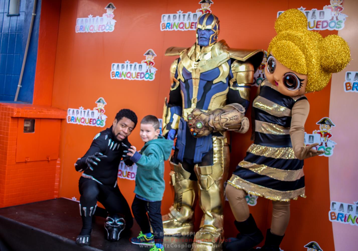 Cosplayers Para Eventos no Capitão Brinquedo 