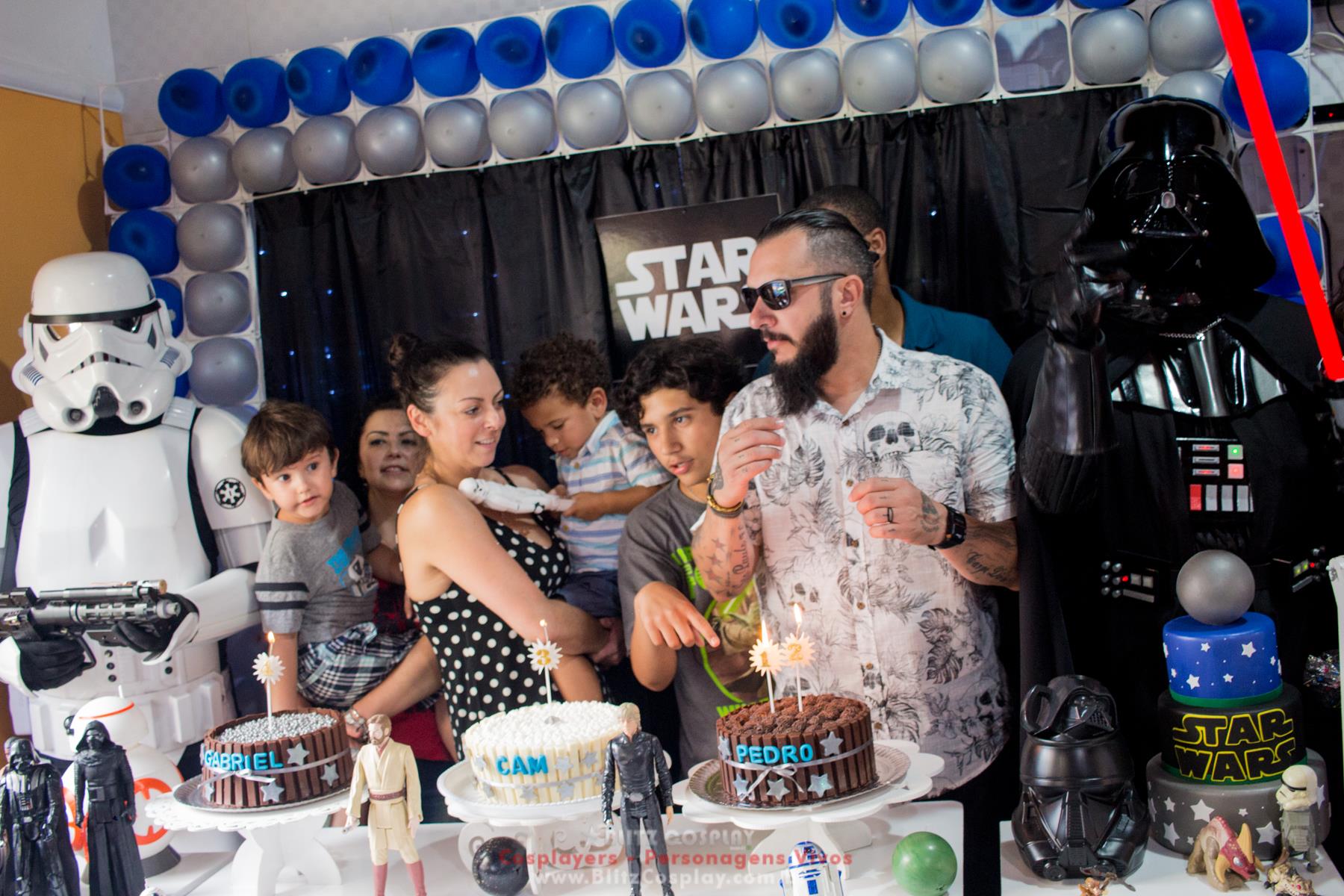 Star Wars Personagens vivos para festa