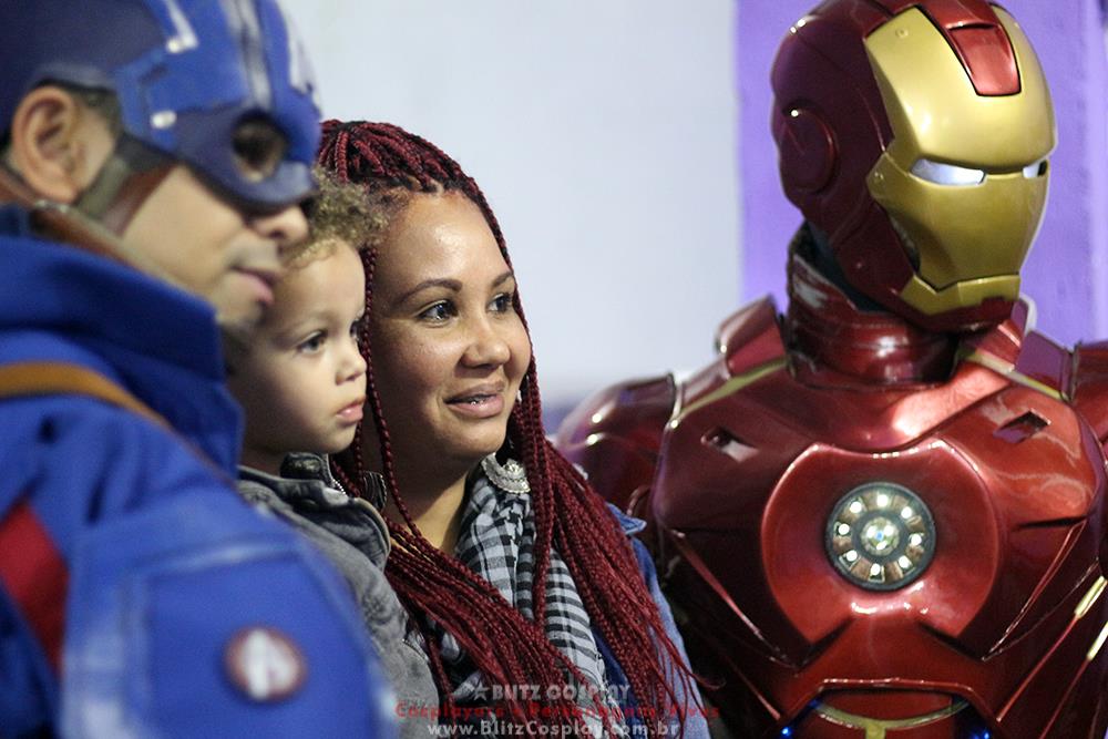 Homem de Ferro personagem vivo