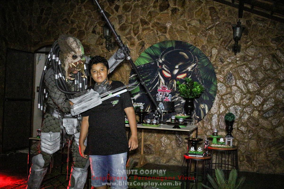 Predador Personagens Vivos Para Festas e Eventos.