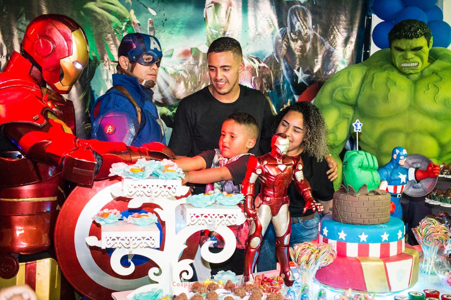 Capitão America Personagem vivo