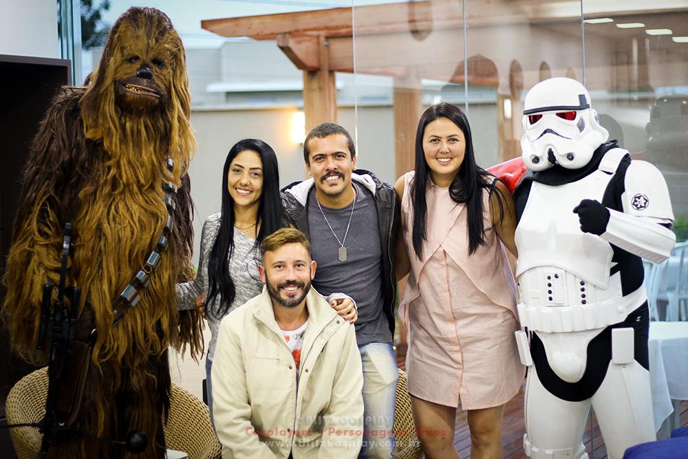 Star Wars Personagens vivos para aniversário