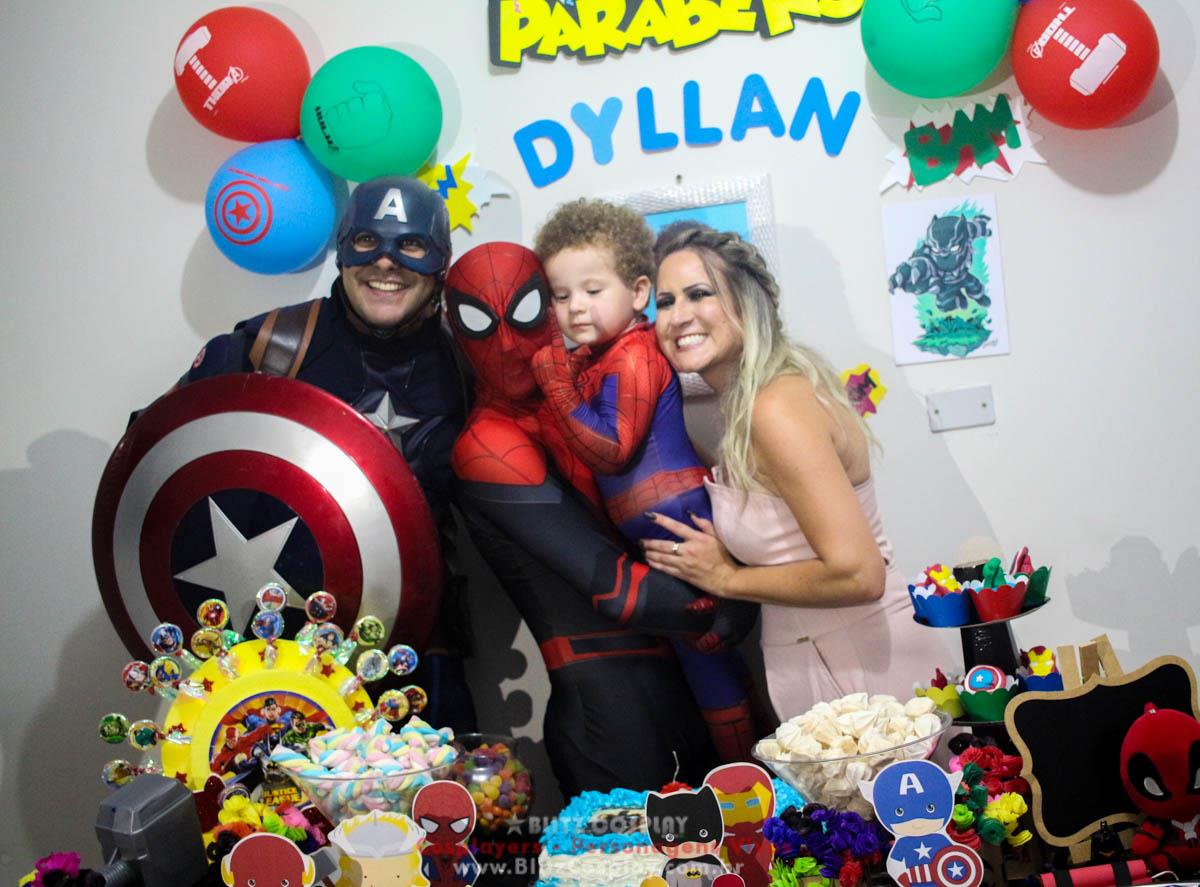 Os Vingadores Personagens Vivos Para Festas.
