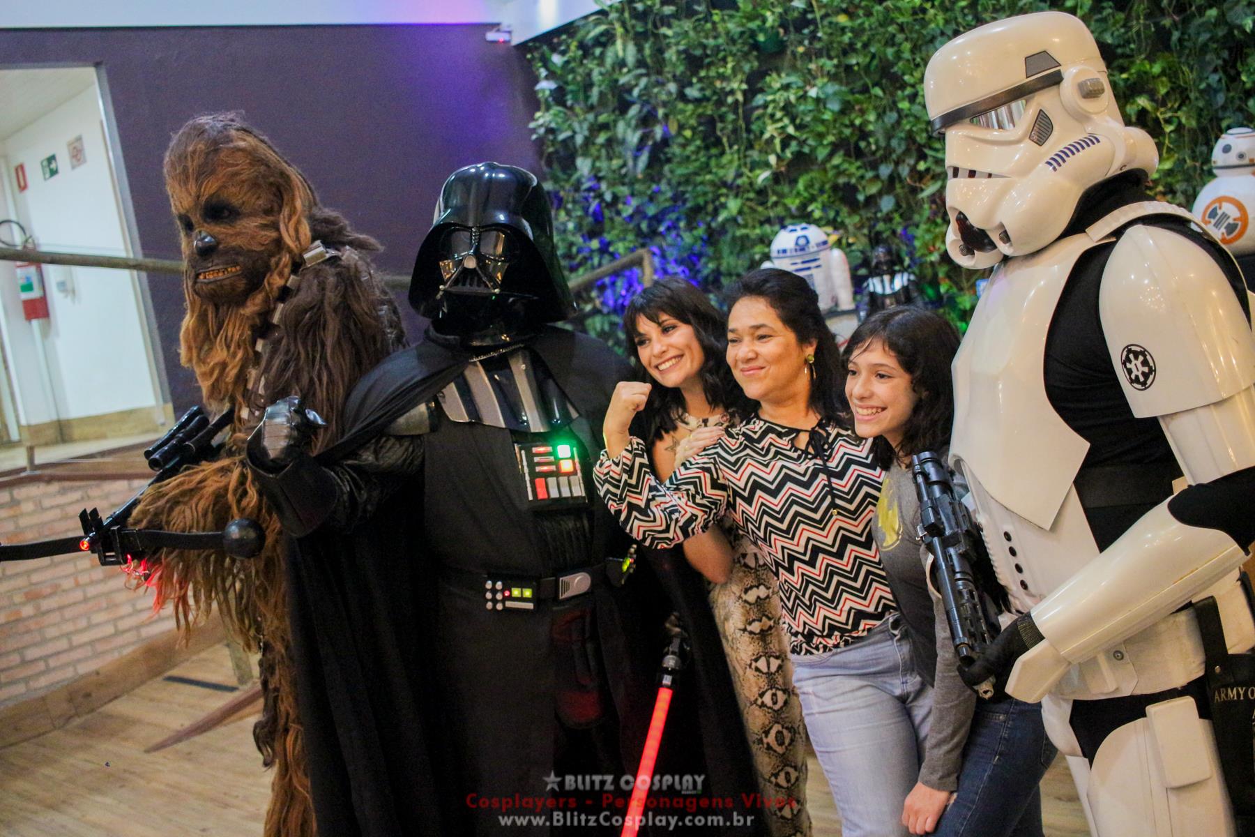 Darth Vader personagens vivos para festas