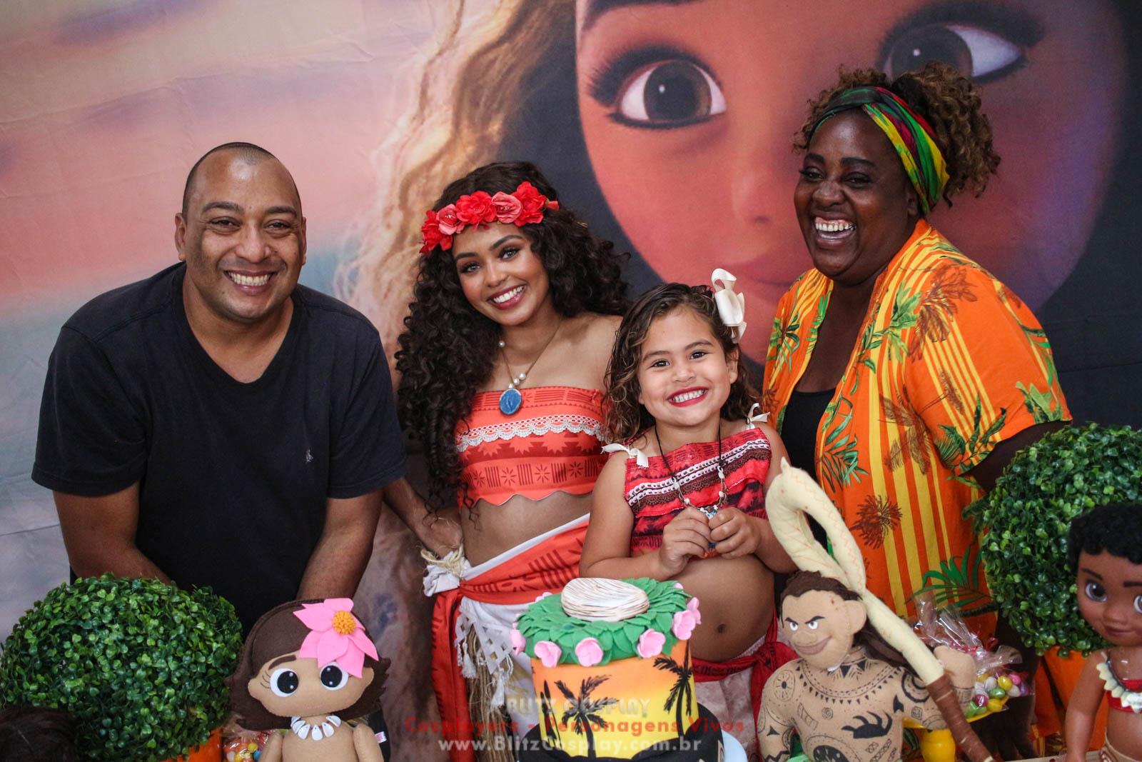 Moana Personagem Vivo Para Festa e Eventos.