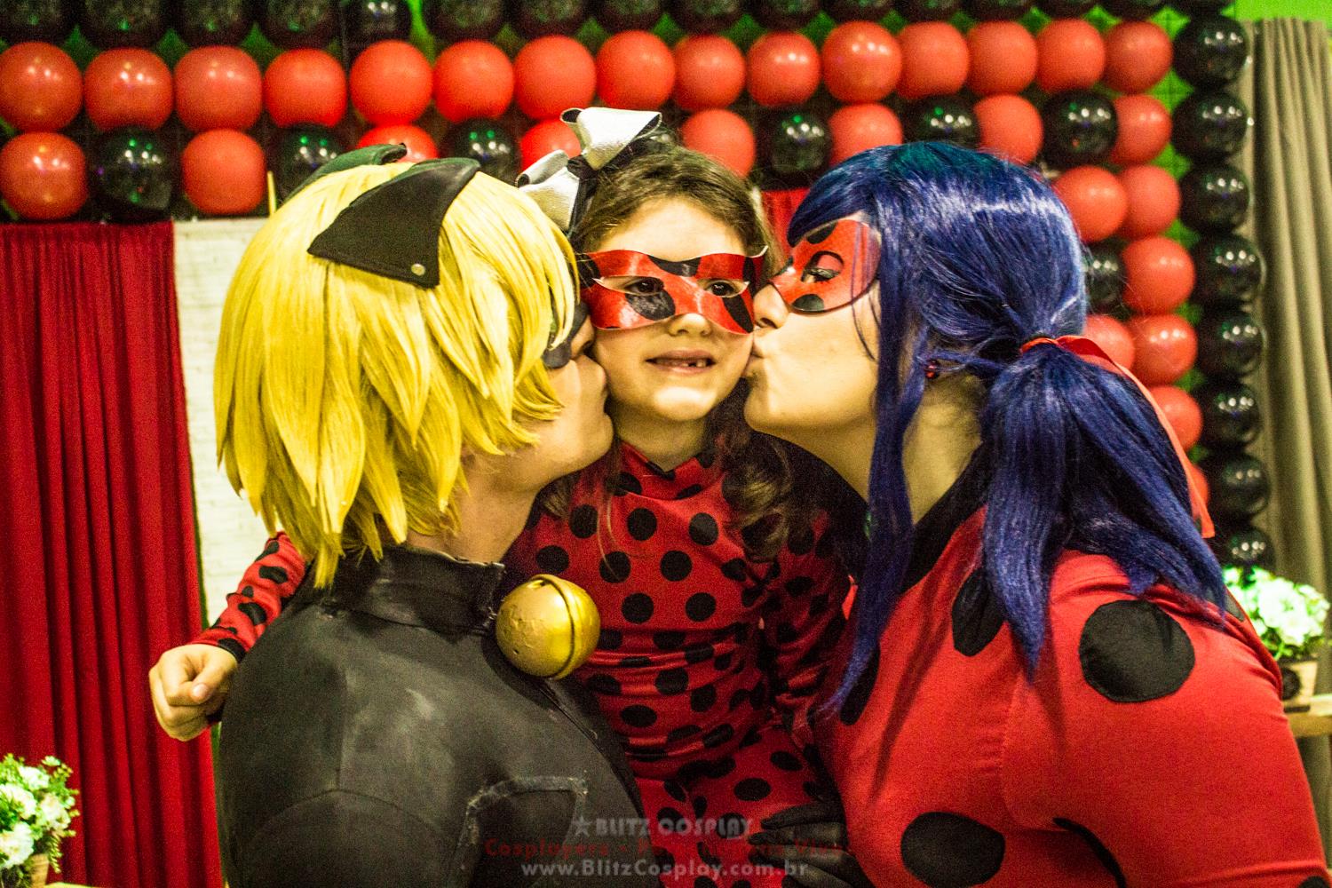 Ladybug Personagem Vivo Para Festas.