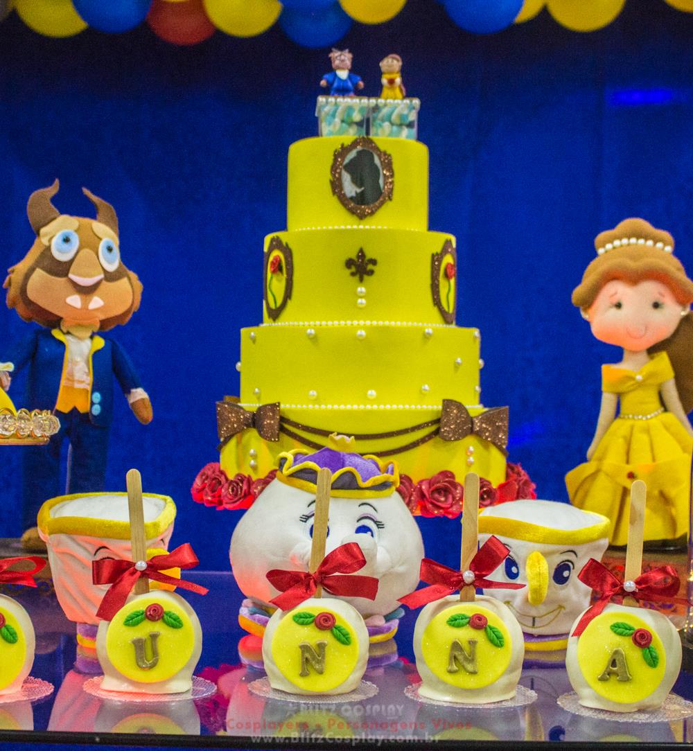 A Bela e a Fera Personagem Vivo Para Festas.