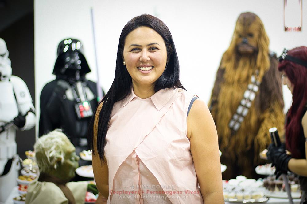 Star Wars Personagens vivos para aniversário