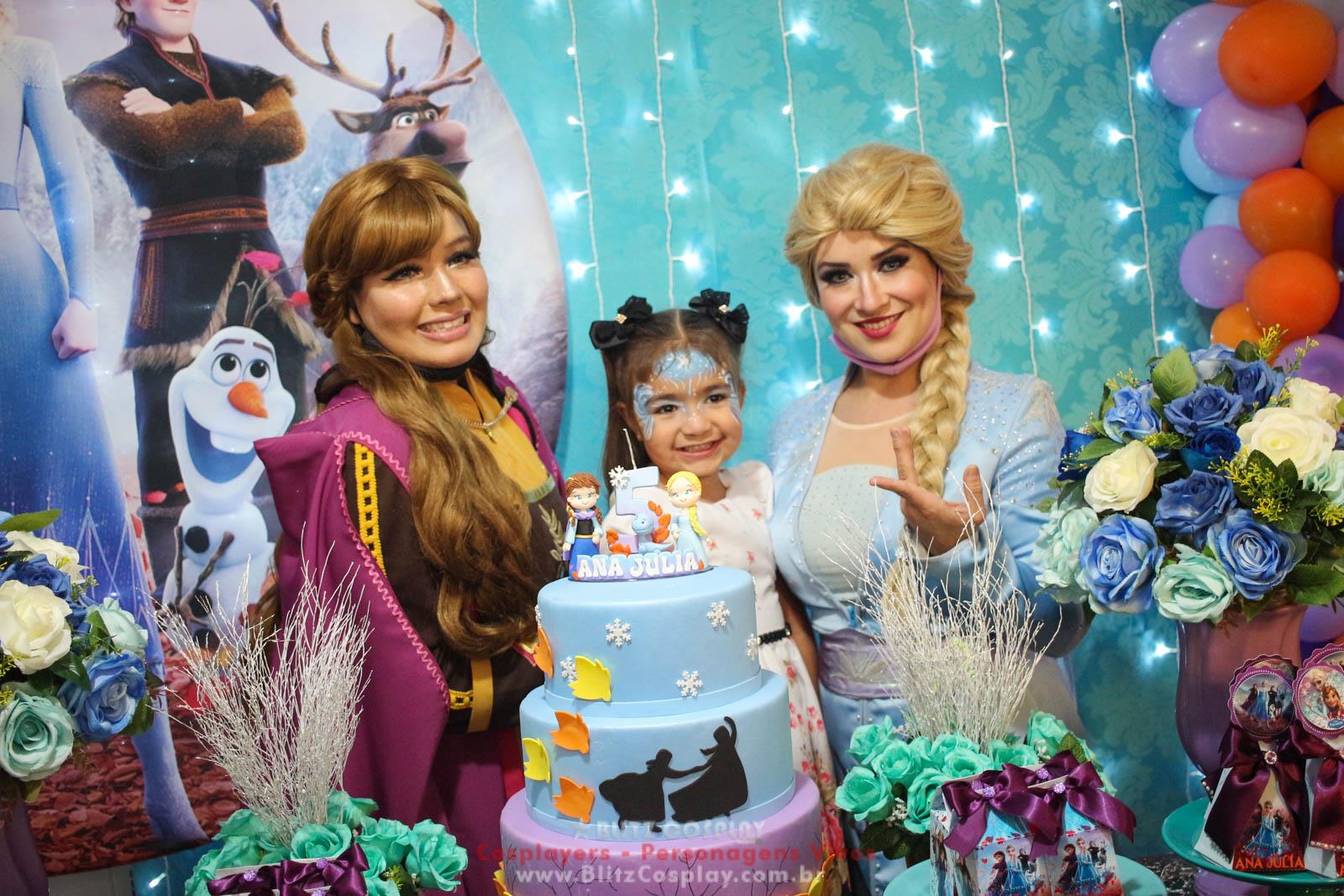 Frozen Personagens Vivos para Festas e Eventos.
