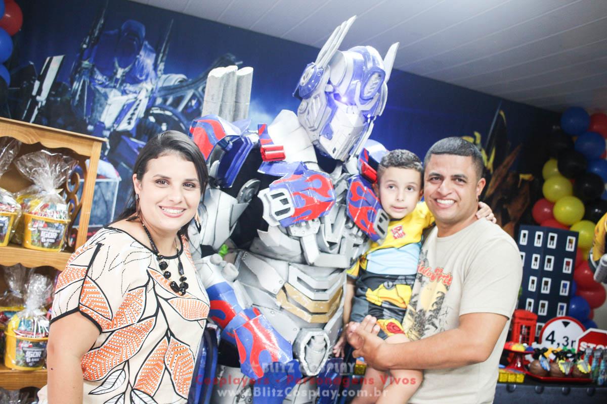 Transformers Personagem Vivo Para Festas e Eventos 
