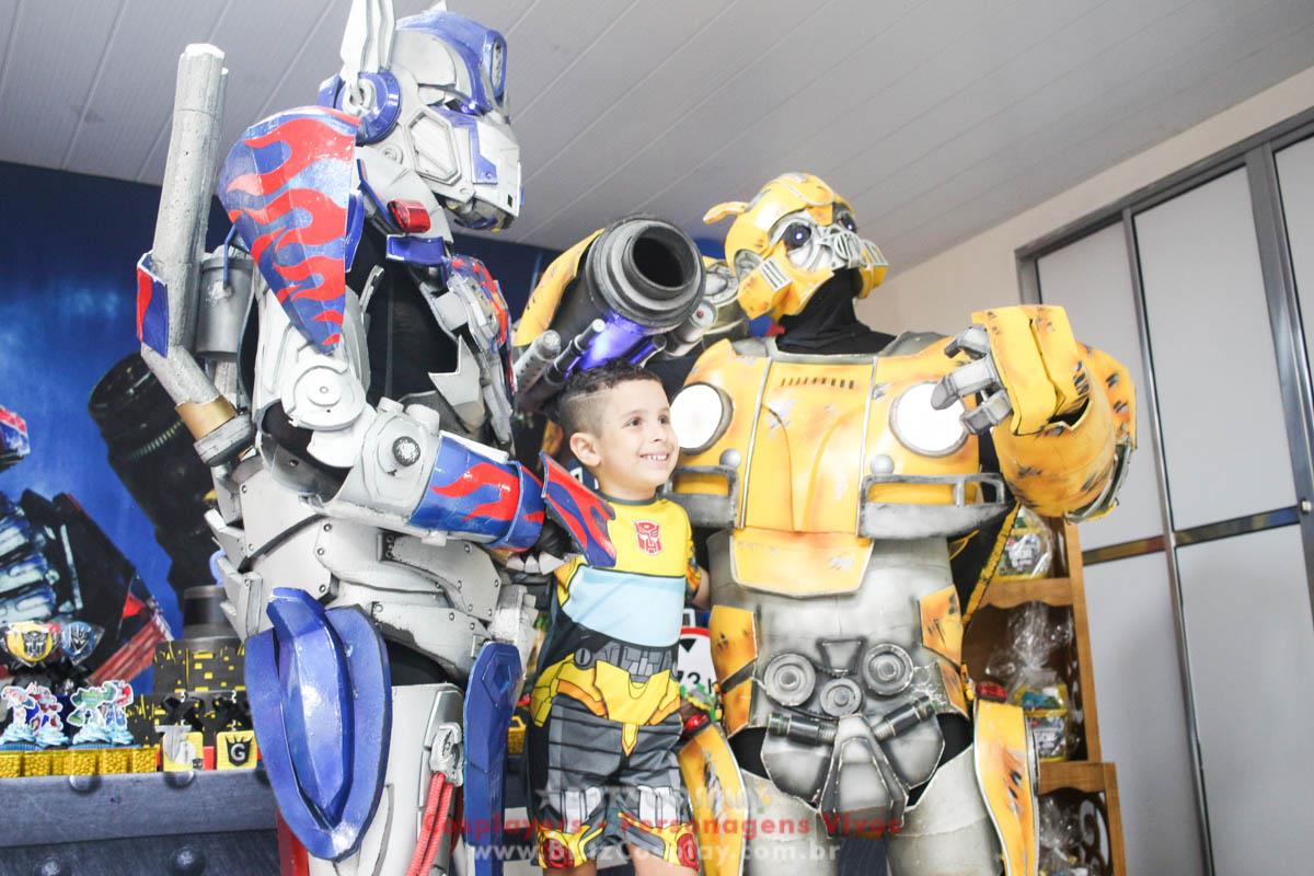 Transformers Personagem Vivo Para Festas e Eventos 