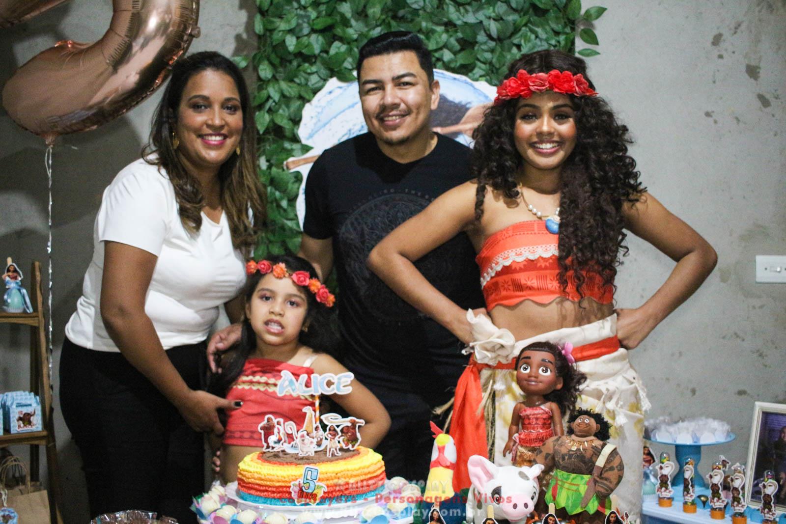 Moana Personagem Vivo Para Festas e Eventos.