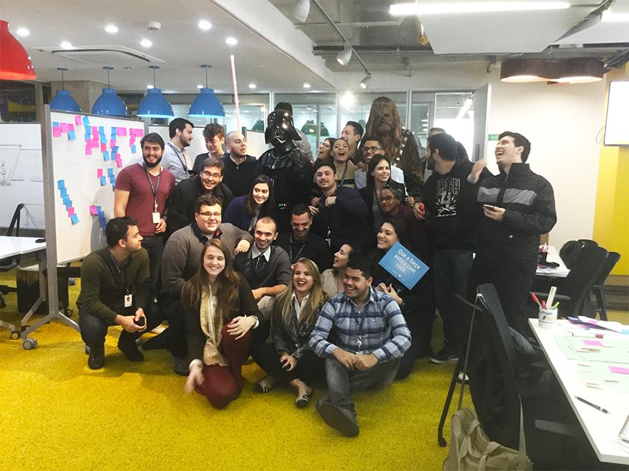 Star Wars personagem vivo para eventos