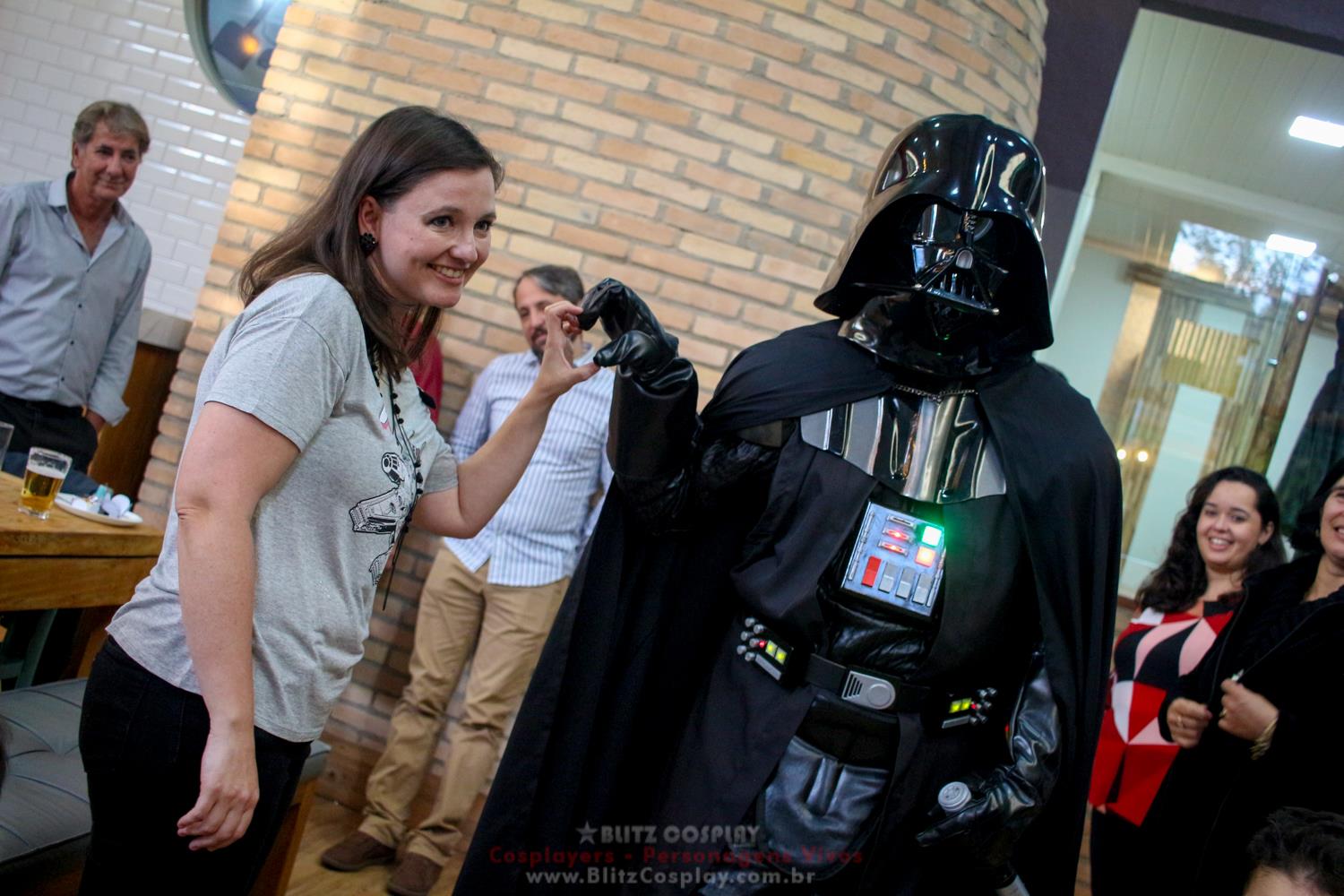 Star Wars Personagem Vivo Para Festas.