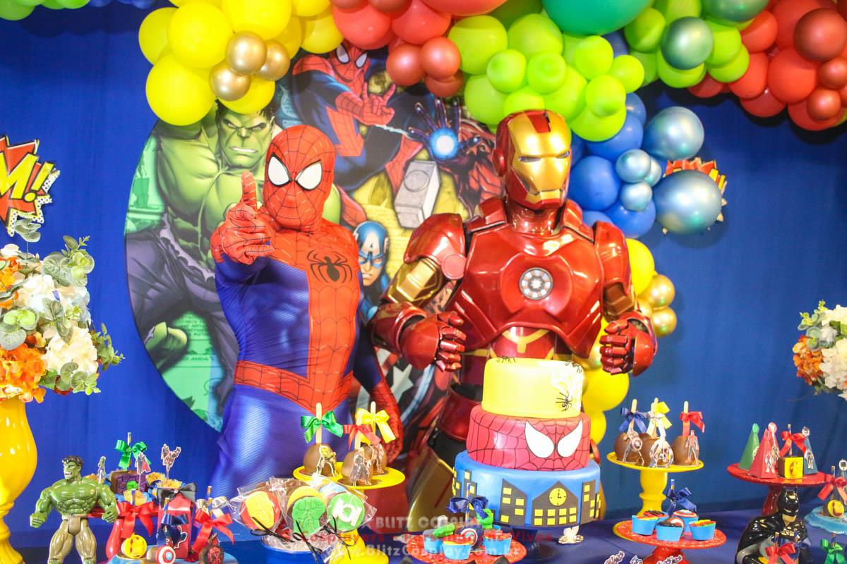 Os Vingadores Personagens Vivos Para Festas.