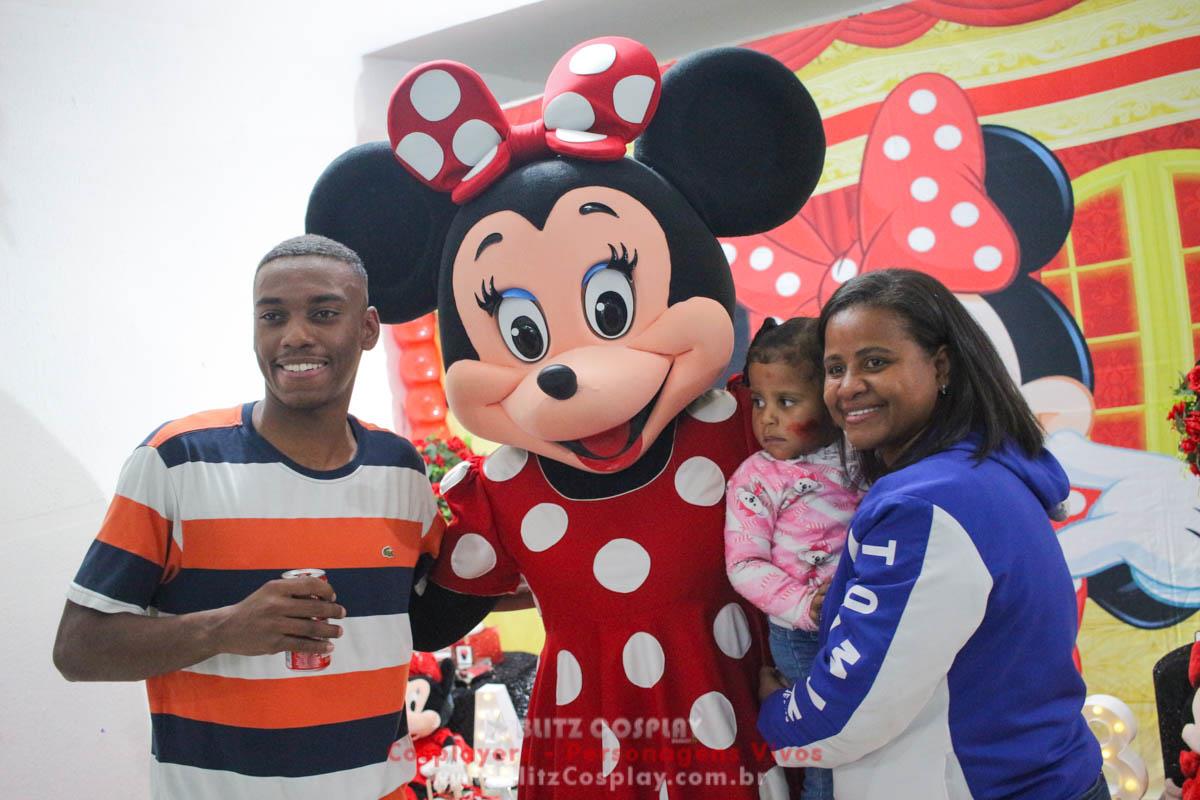 Minnie Personagens Vivos para Festas e Eventos.