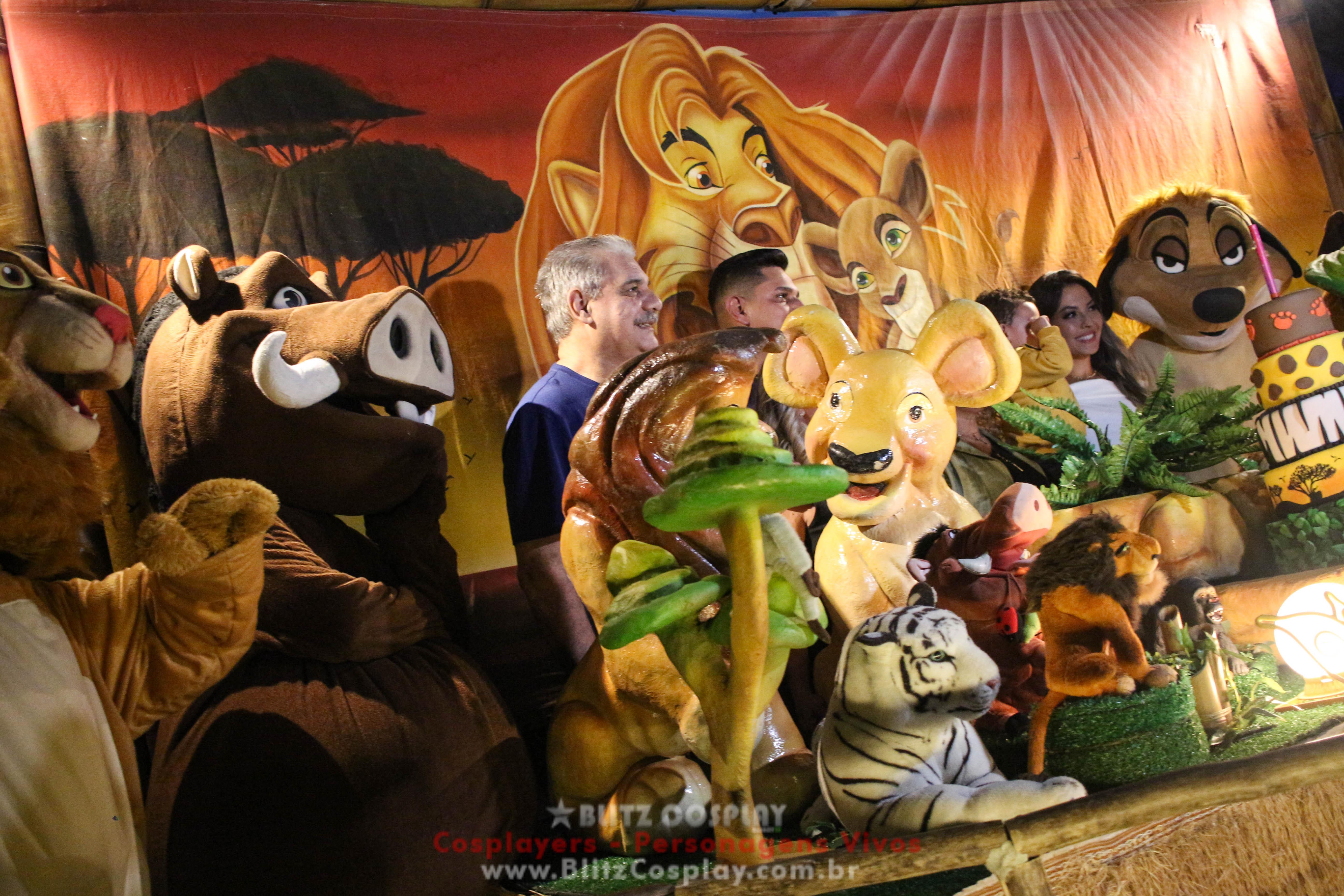 Rei Leão Personagem Vivo Para Festas e Eventos.