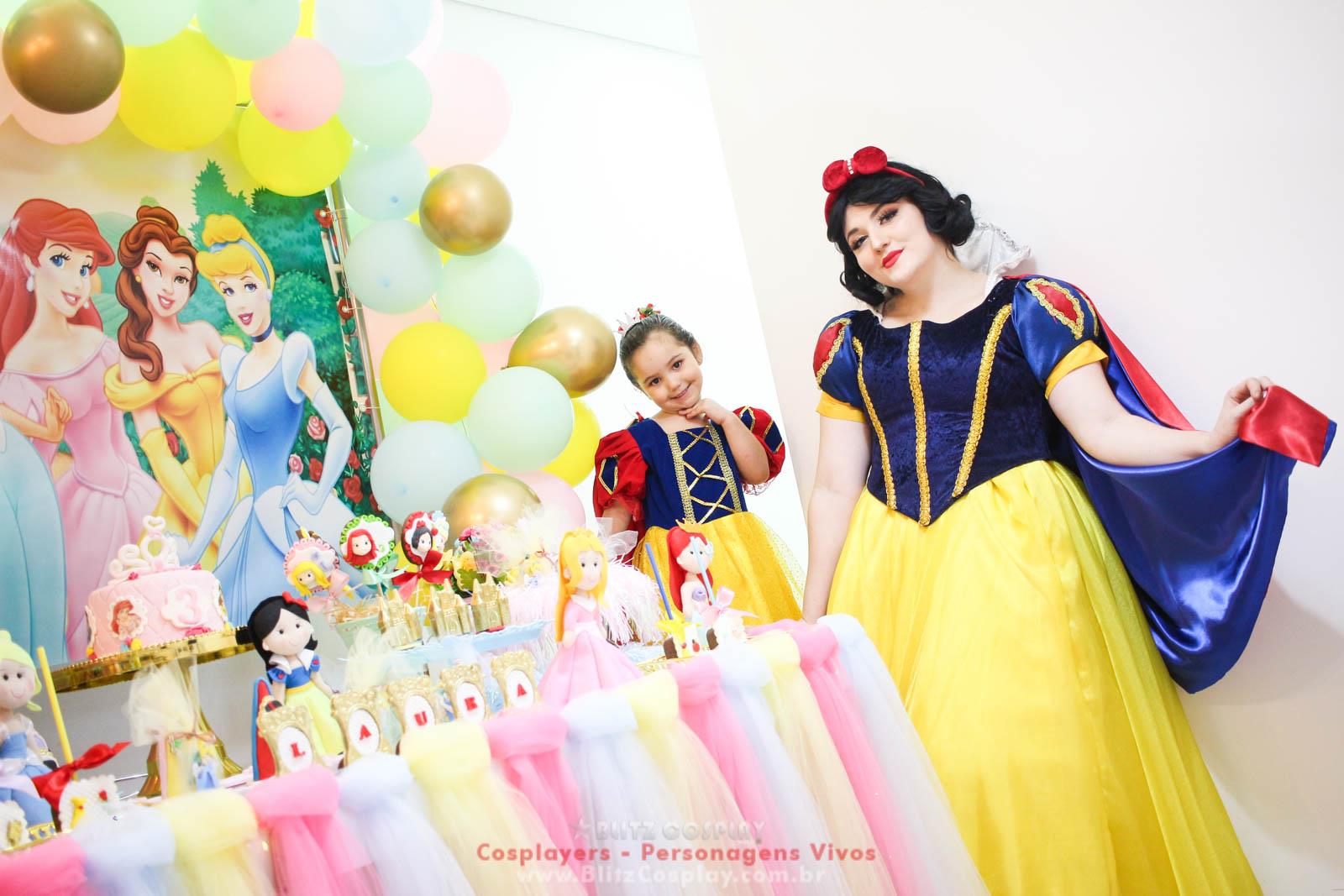 Branca de Neve Personagem Vivo Para Eventos e Festas.