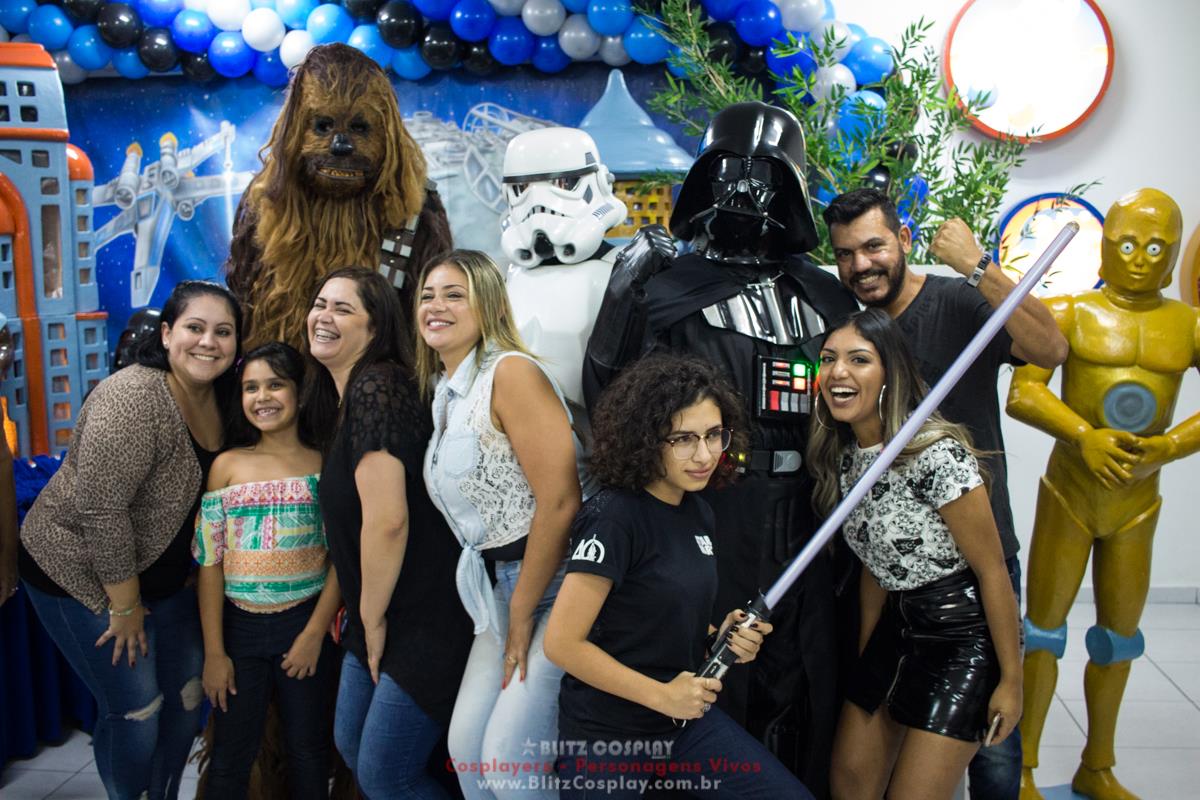 Darth Vader Personagem vivo para festa