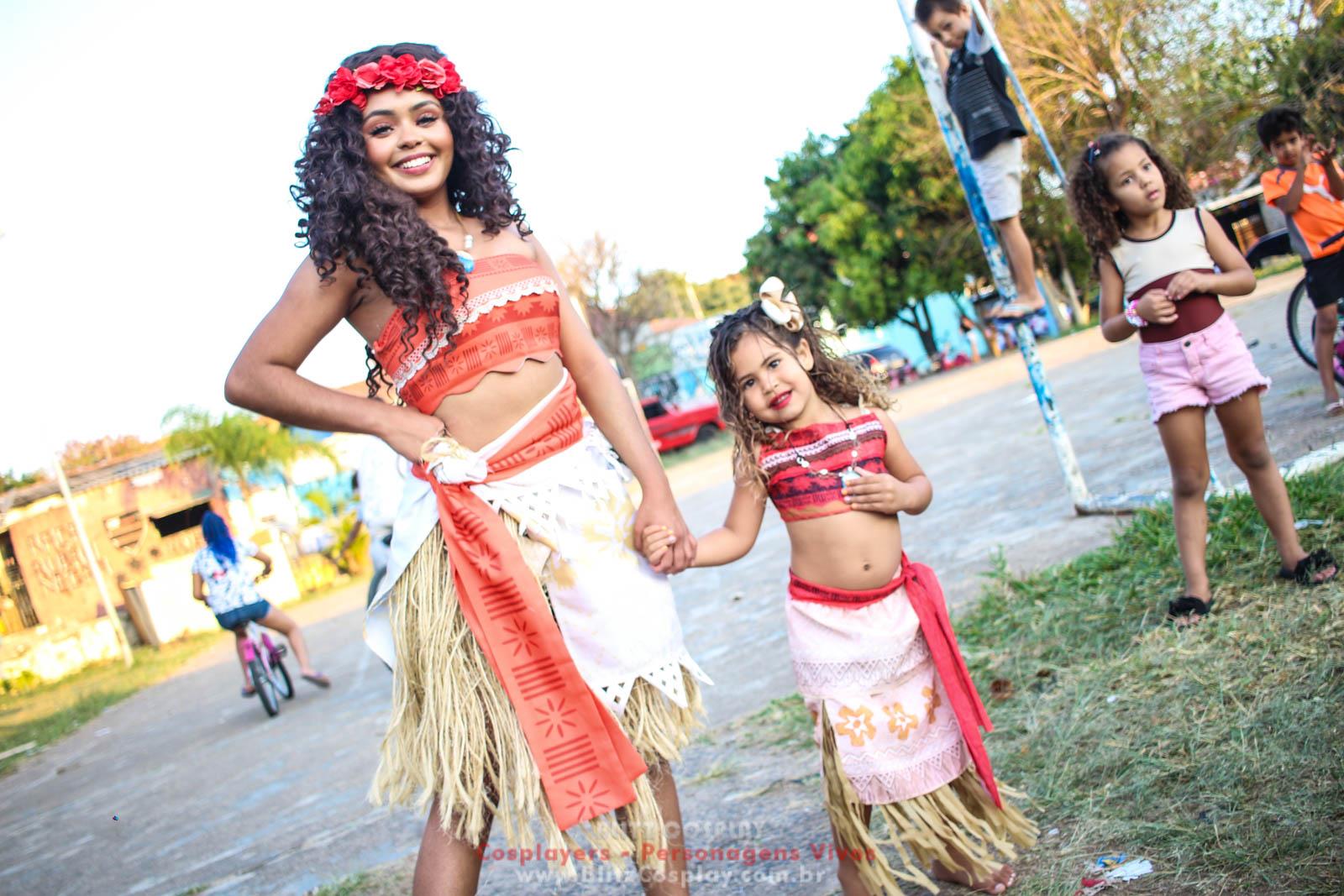 Moana Personagem Vivo Para Festa e Eventos.