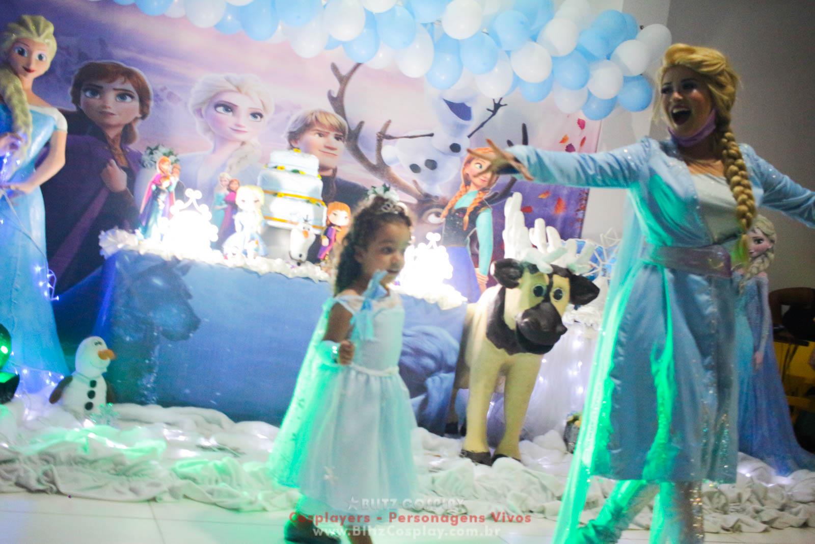 Frozen Personagens Vivos para Festas e Eventos.