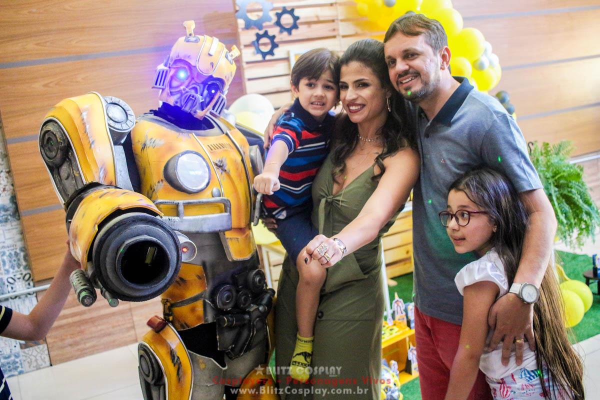 Bumblebee Personagem Vivo Para Festas.